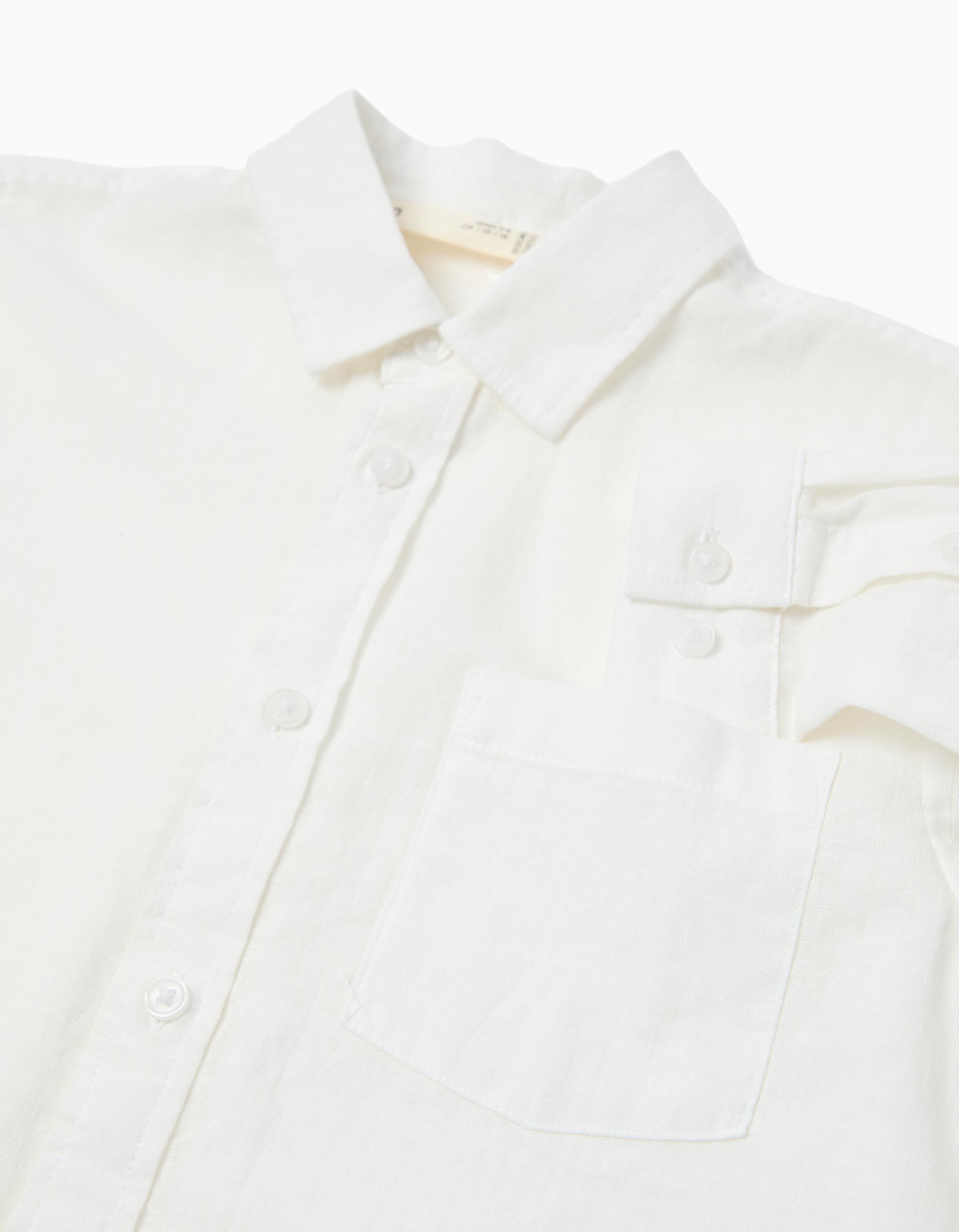 Comprar Online Camisa 'Relaxed Fit', Menino, Branco