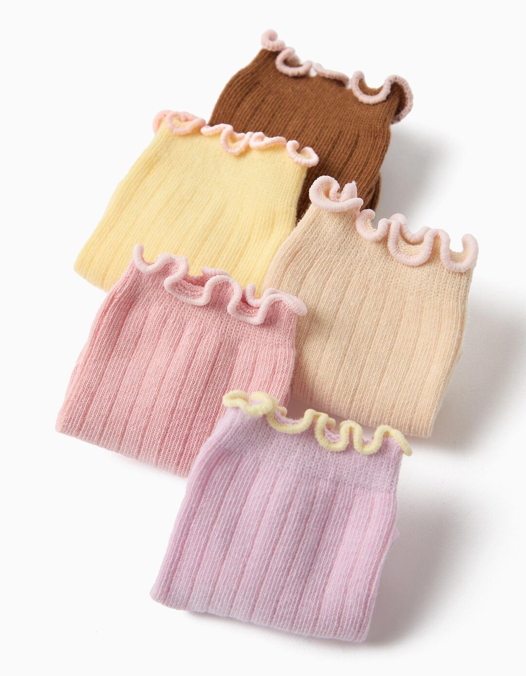 Pack 5 Pares De Meias, Menina, Multicolor