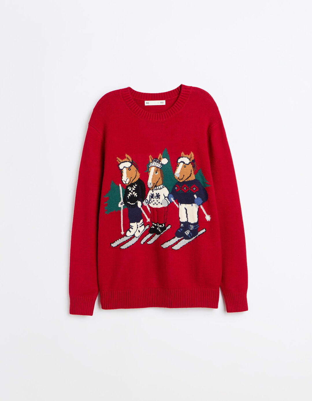 Camisola De Natal, Homem, Vermelho Escuro
