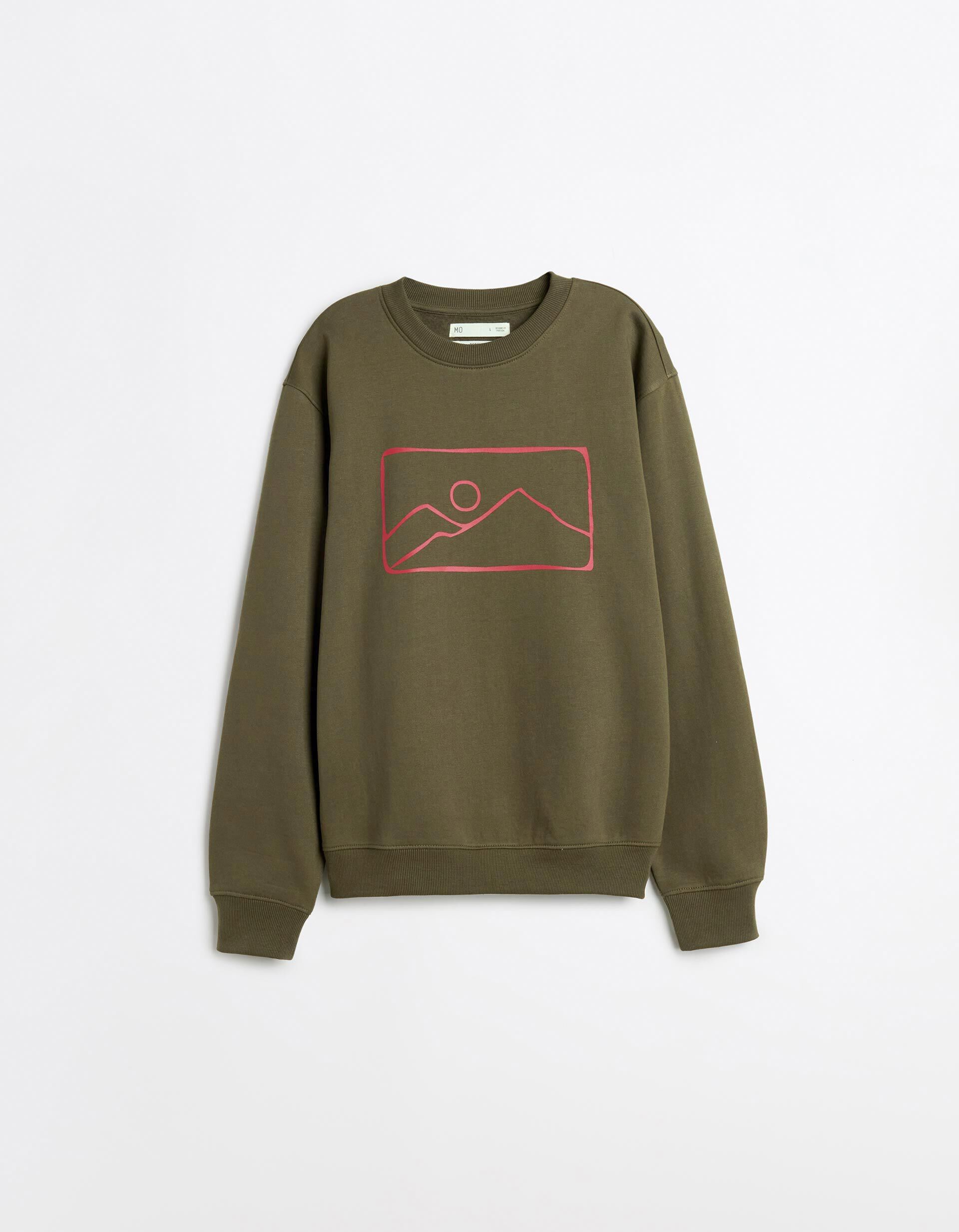 Comprar Online Sweatshirt, Homem, Verde Escuro