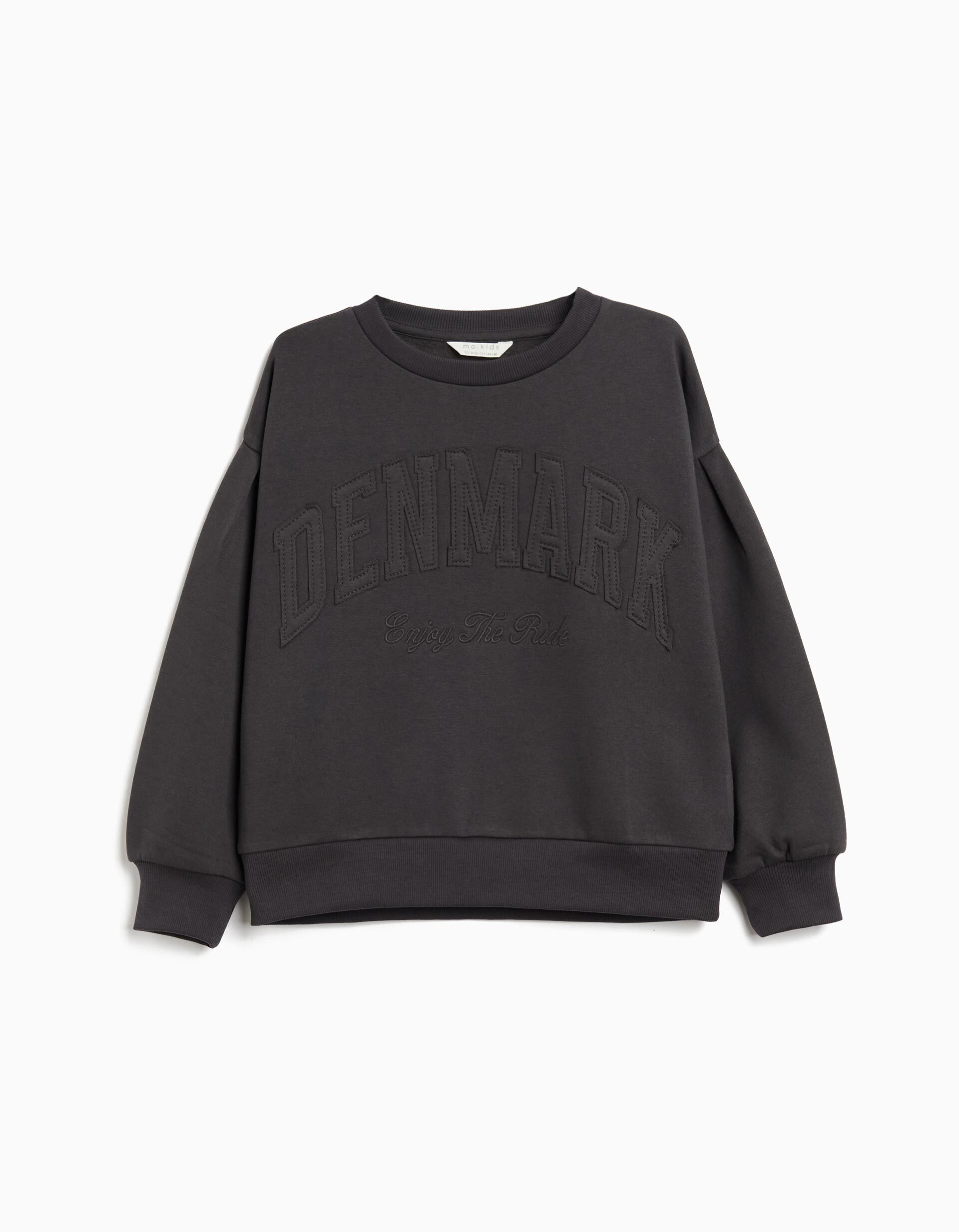 Comprar Online Sweatshirt de Felpa, Menina, Cinzento Escuro