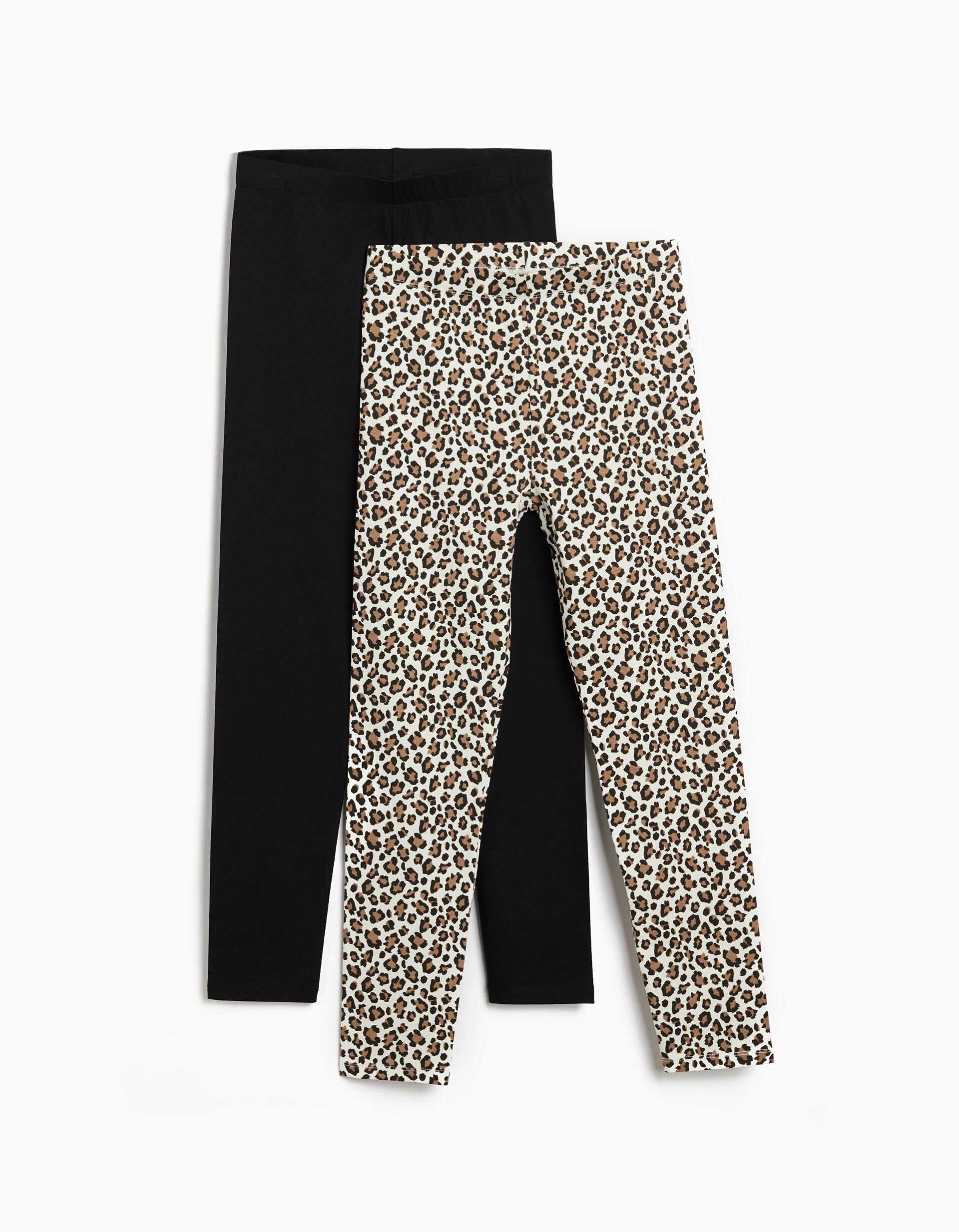 Comprar Online Pack 2 Leggings, Menina, Castanho