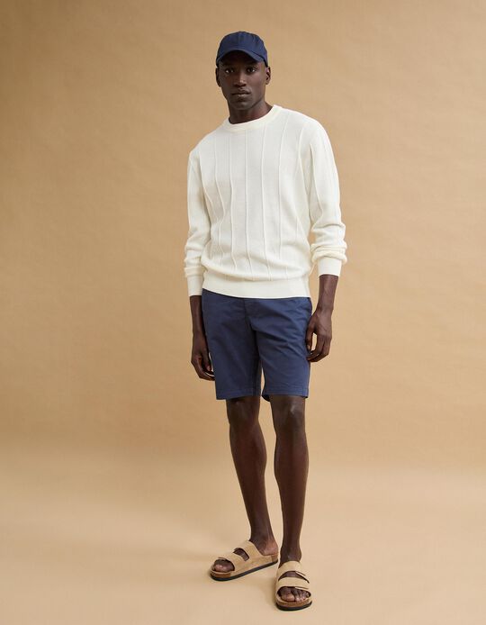 Comprar Online Cal&ccedil;&otilde;es Chino, Homem, Azul Escuro