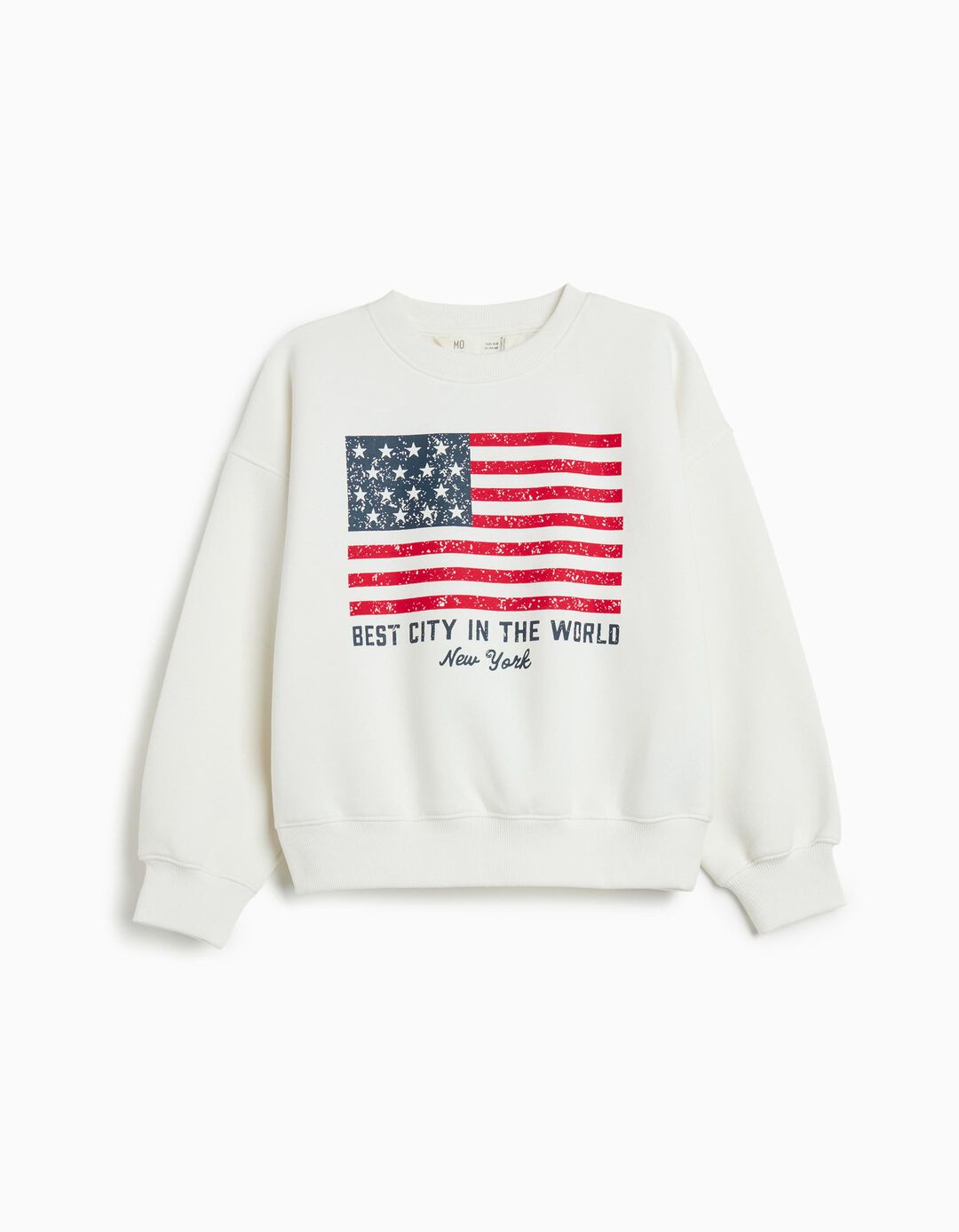 Sweatshirt, de Felpa Menina, Branco