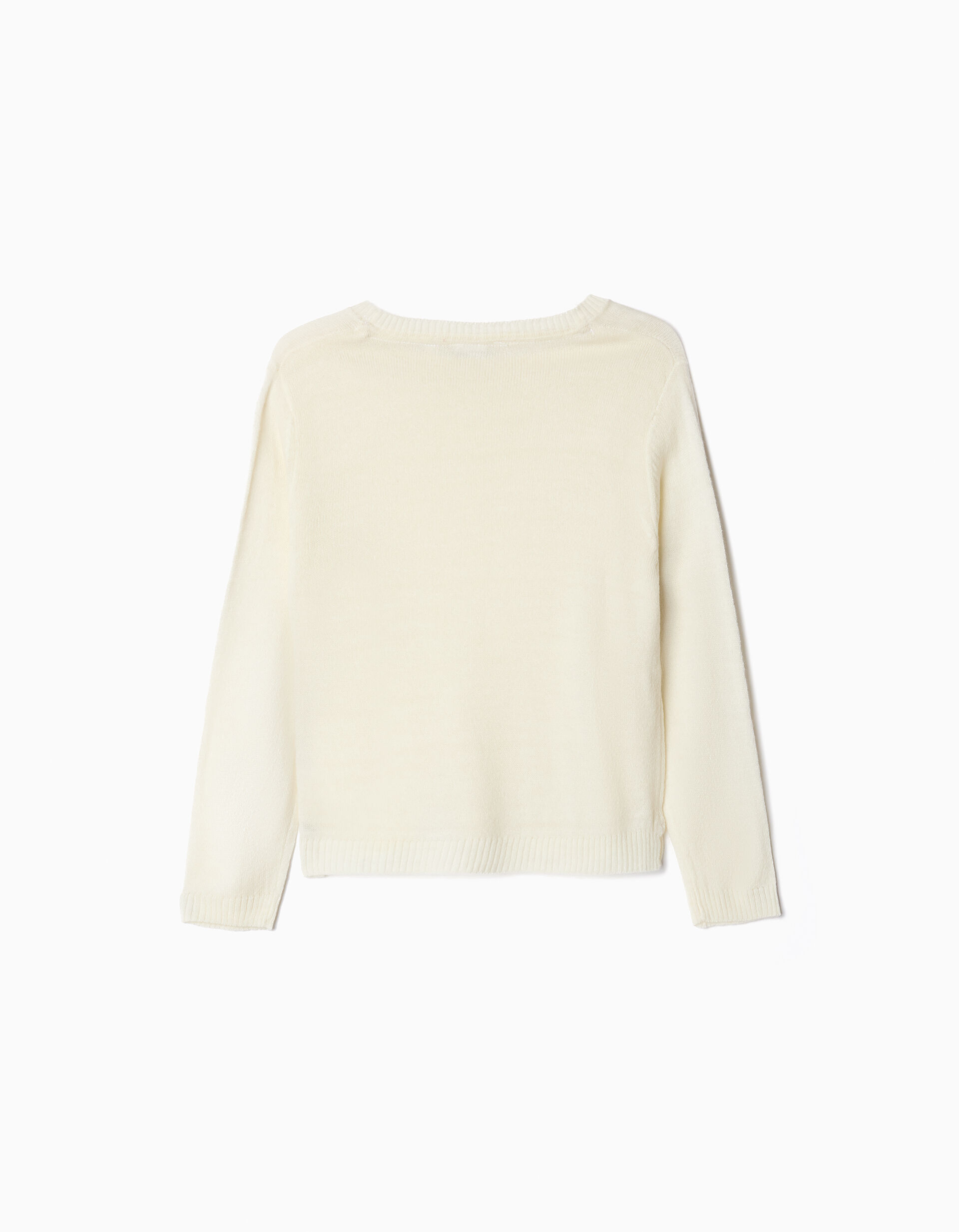 Comprar Online Camisola de Malha, Menina, Branco