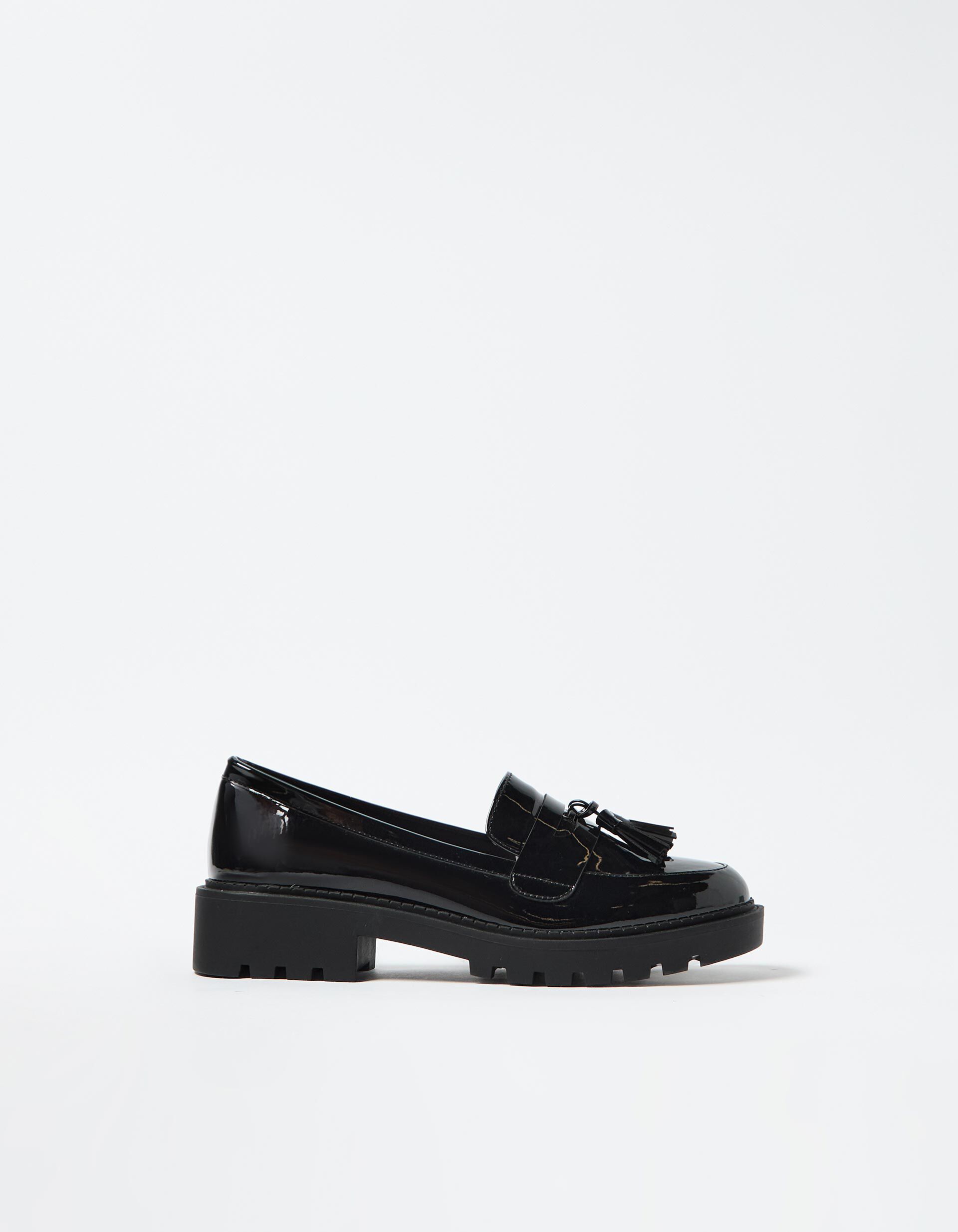 Comprar Online Mocassins Chunky, Mulher, Preto