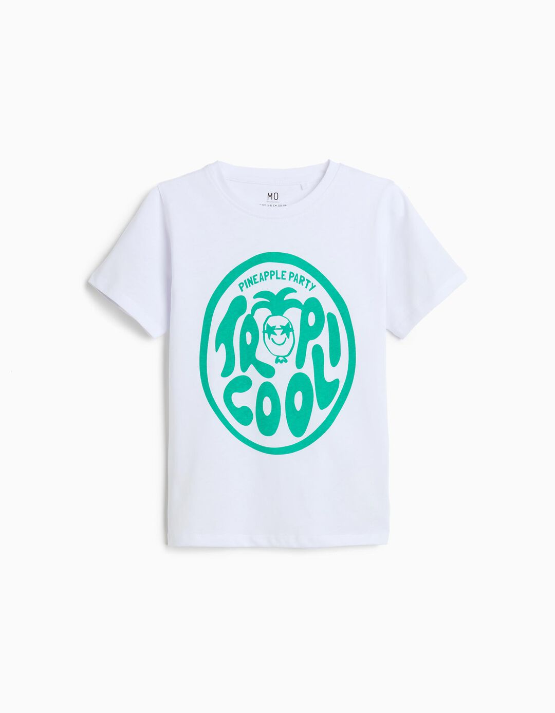 T-shirt Estampada, Menino, Branco