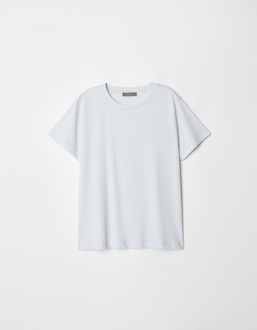 Round Neck T-shirt, Woman, Light Blue