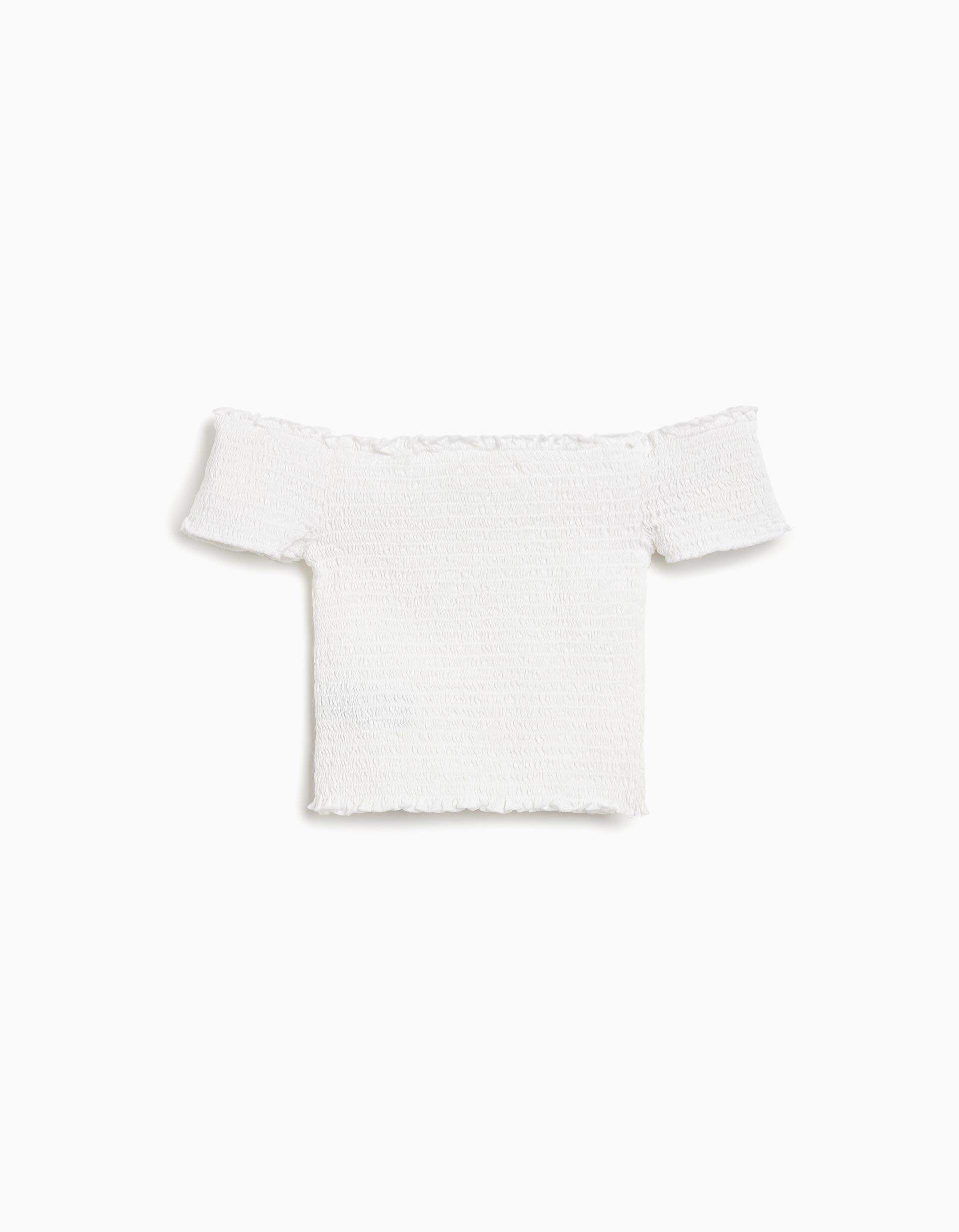 Comprar Online Top Smock, Menina, Branco