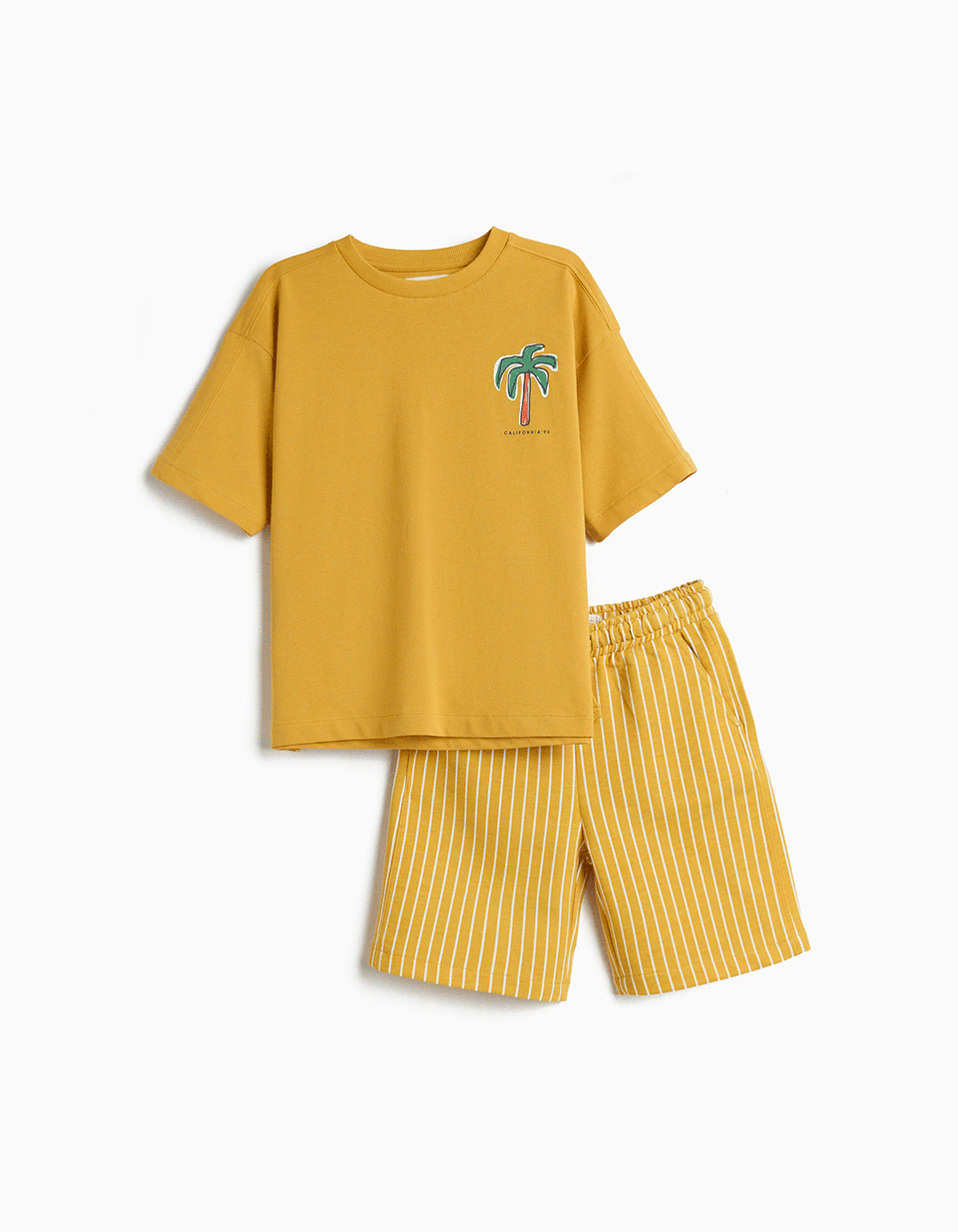 Comprar Online Conjunto T-shirt e Cal&ccedil;&otilde;es, Menino, Amarelo