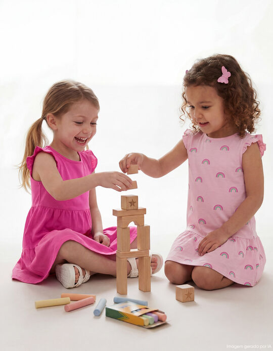 Comprar Online Pack 2 Vestidos, Menina, Rosa