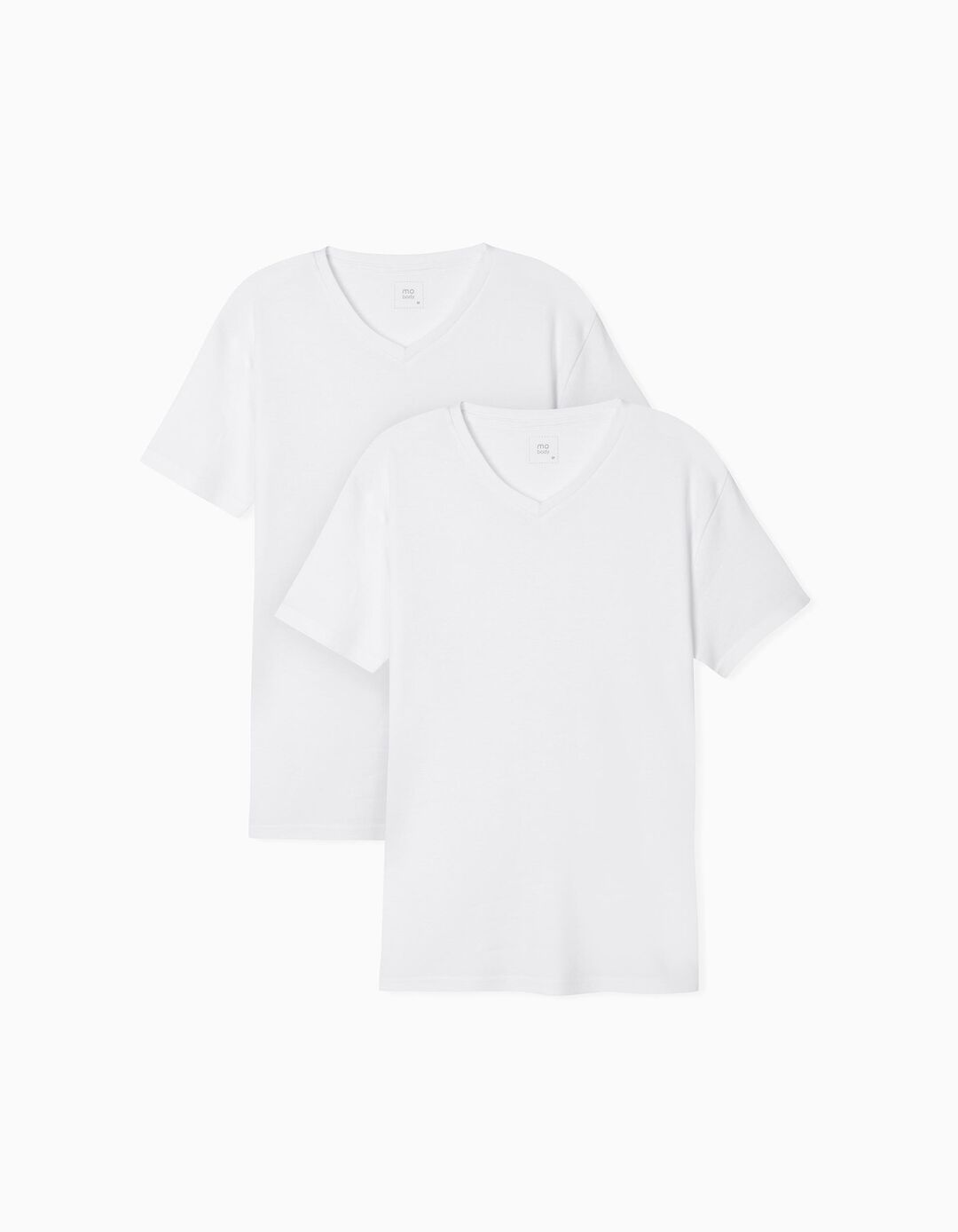 2 T-Shirts Interiores, Homem, Branco