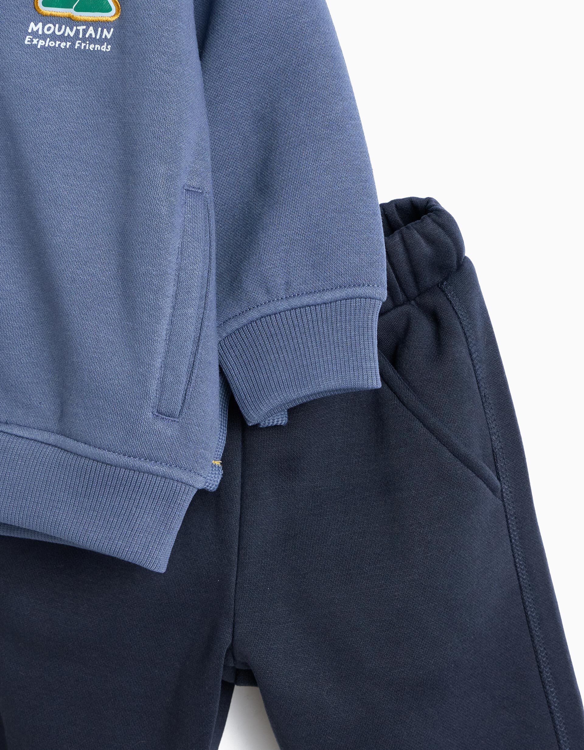 Comprar Online Conjunto De Jogging, Menino, Azul