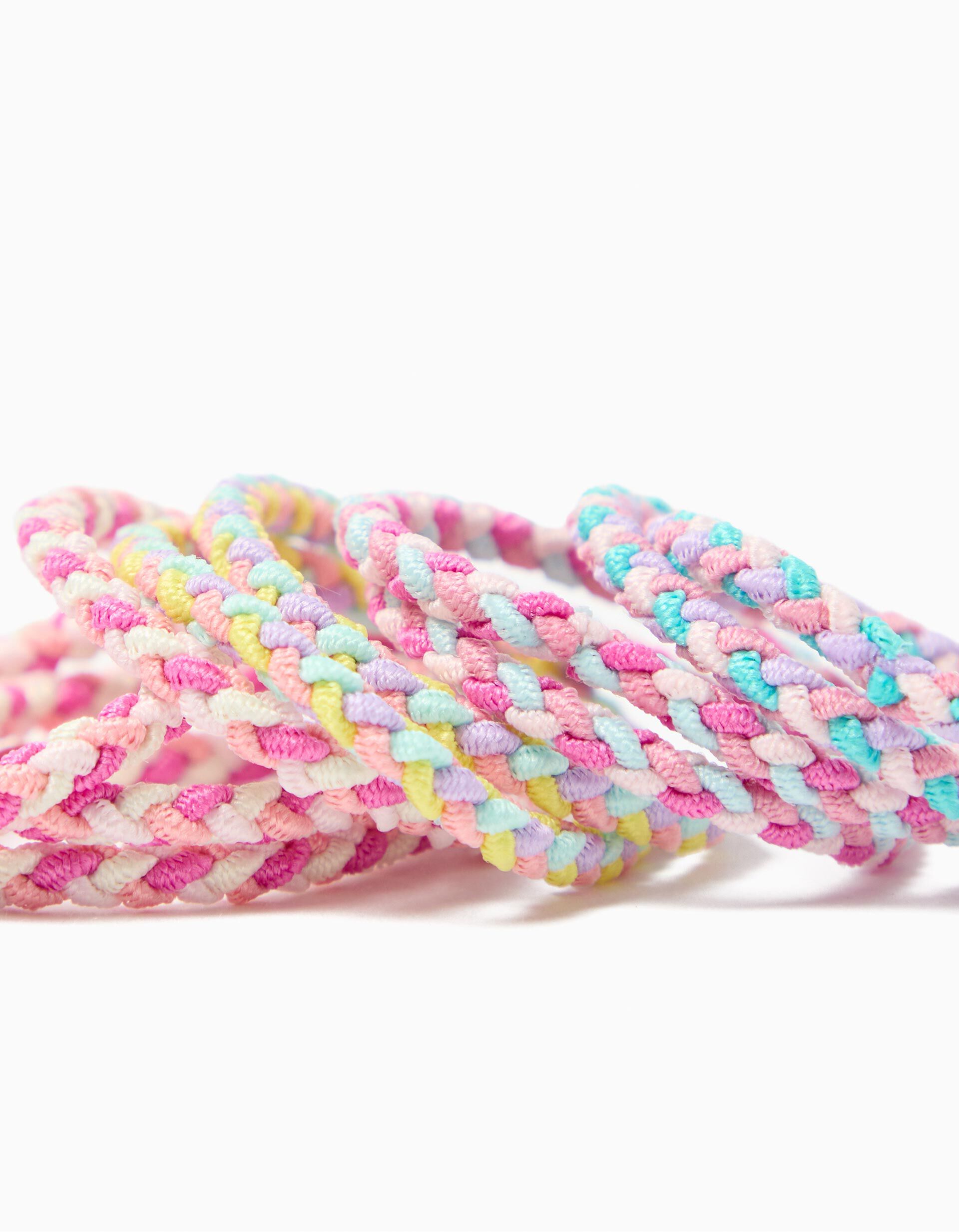 Comprar Online Pack 10 El&aacute;sticos de Cabelo, Menina, Multicor