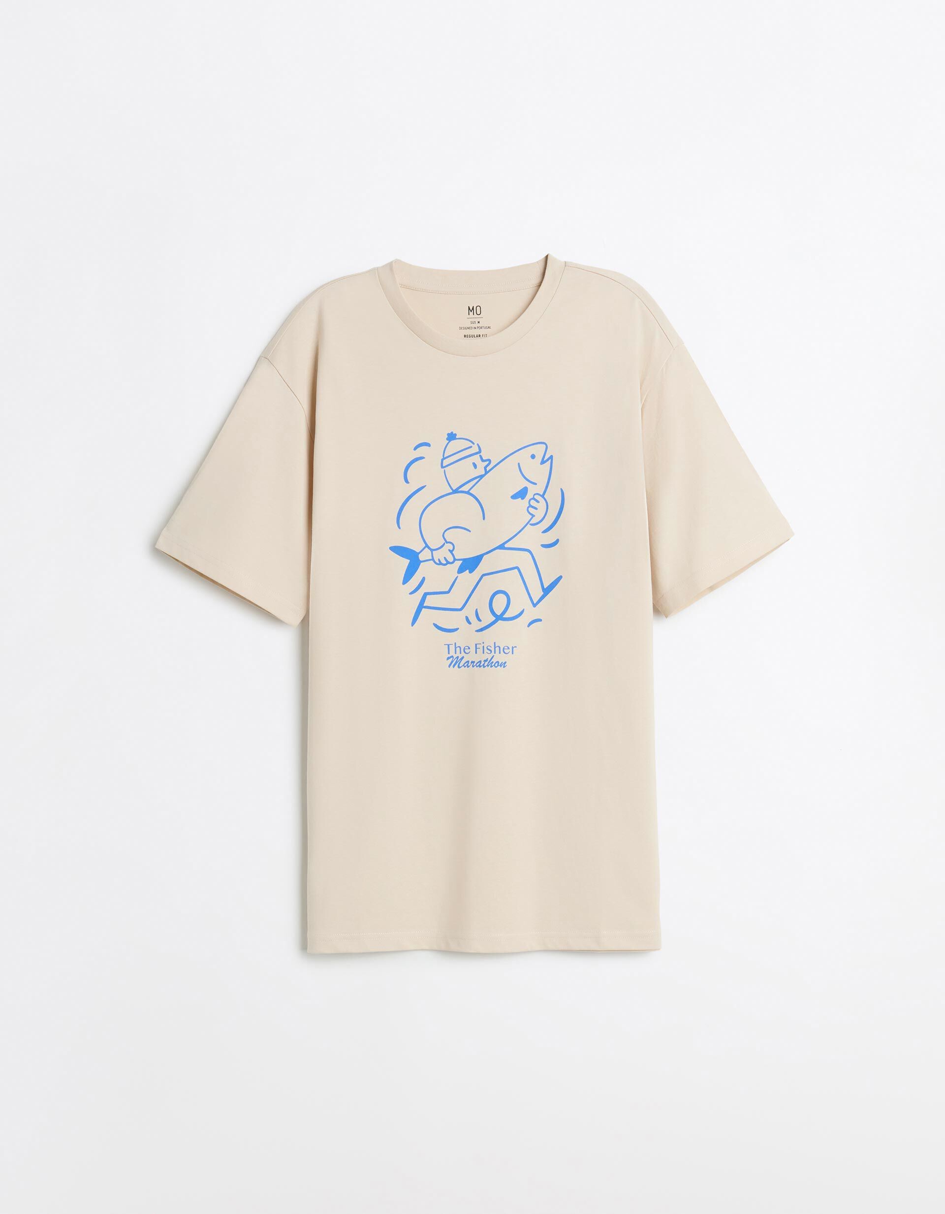Comprar Online T-shirt Jersey, Homem, Cinzento Claro