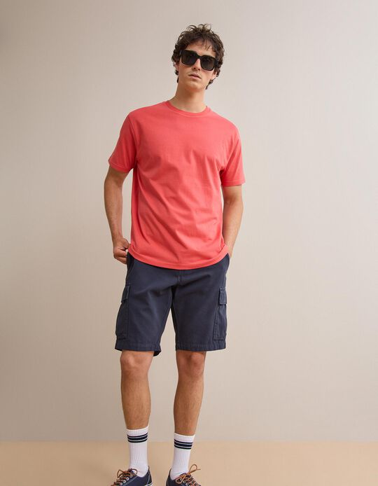 Comprar Online T-shirt Manga Curta, Homem, Vermelho
