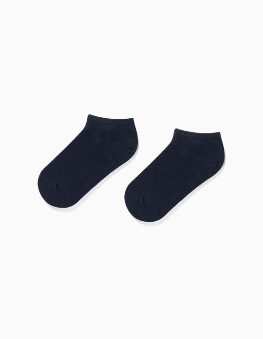 Comprar Online Meias Curtas, Mulher, Azul