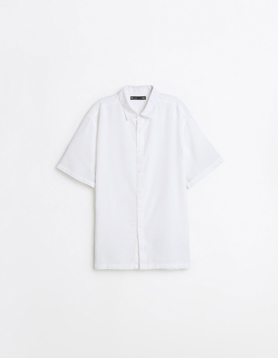 Camisa com Linho, Homem, Branco