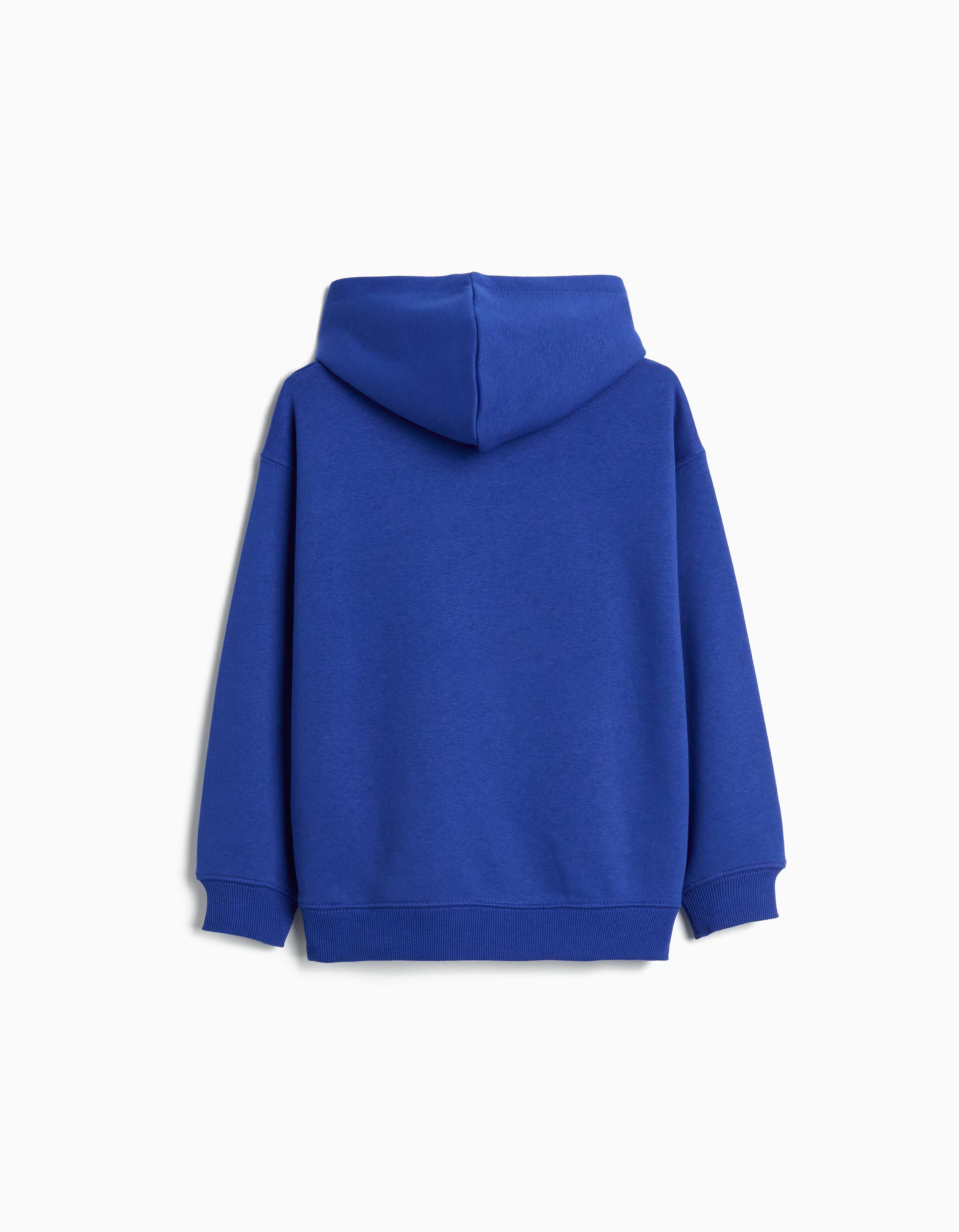 Comprar Online Sweatshirt com Capuz, Menino, Azul