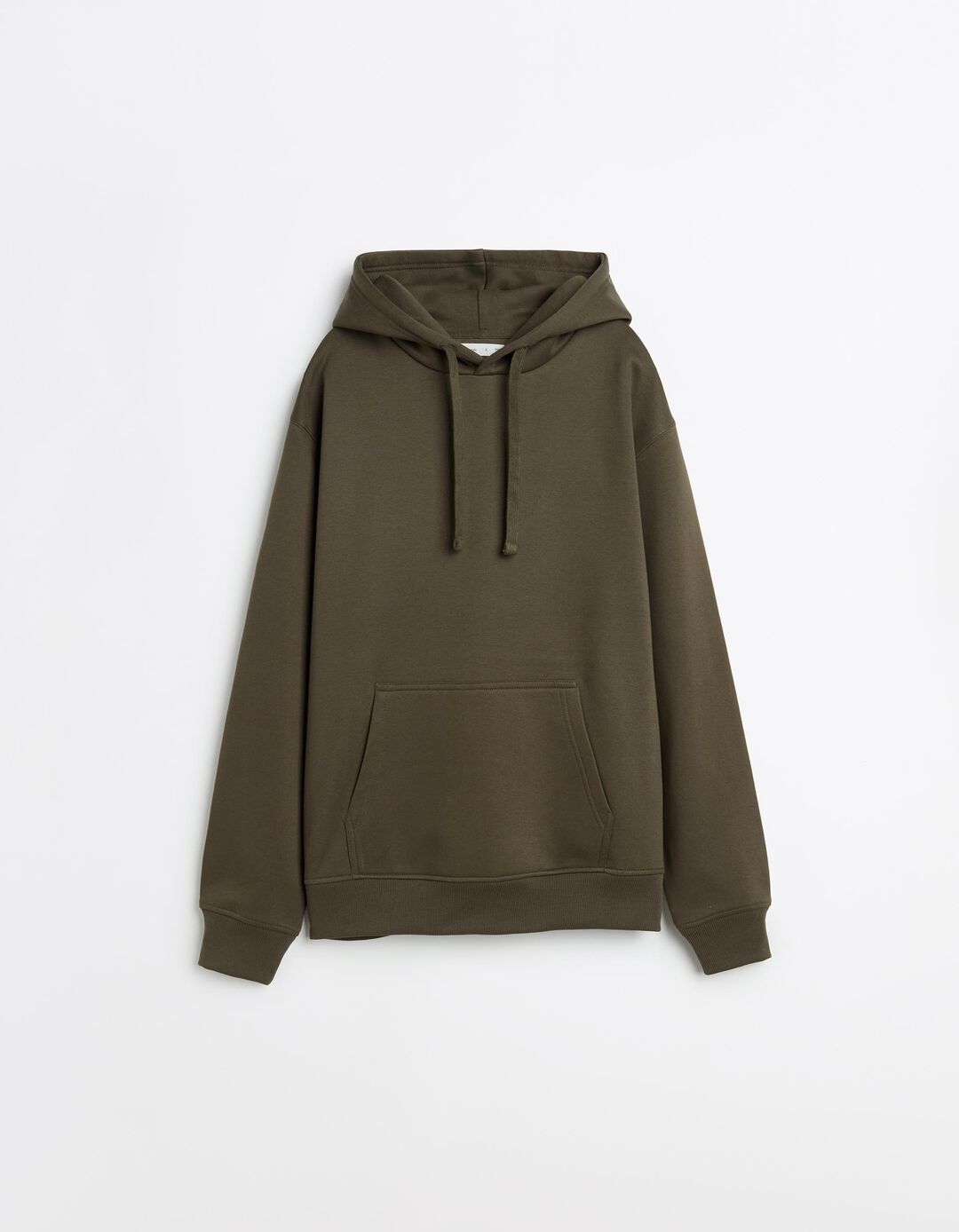 Sweatshirt com Capuz, Homem, Verde Escuro