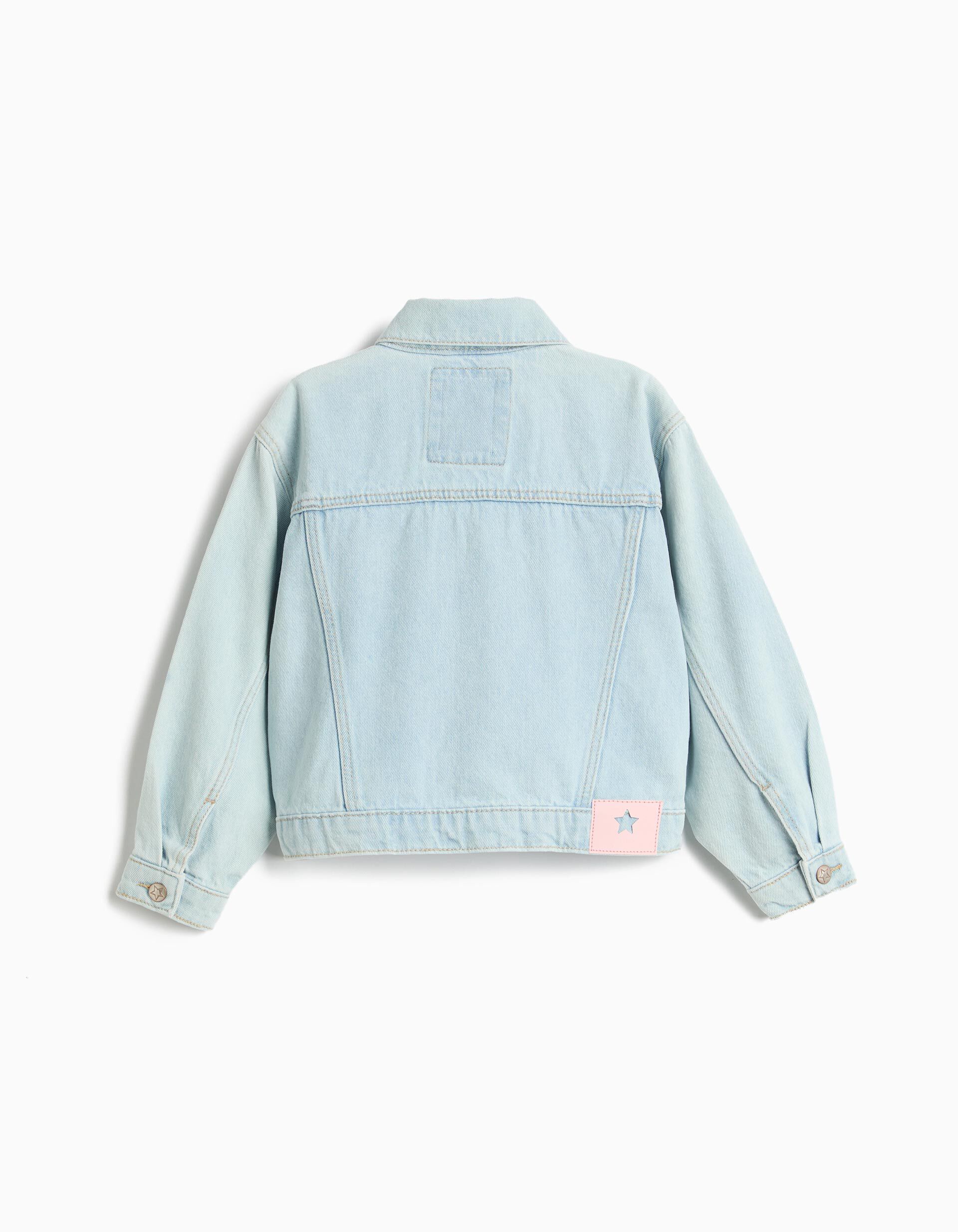 Comprar Online Casaco De Ganga, Menina, Azul Claro
