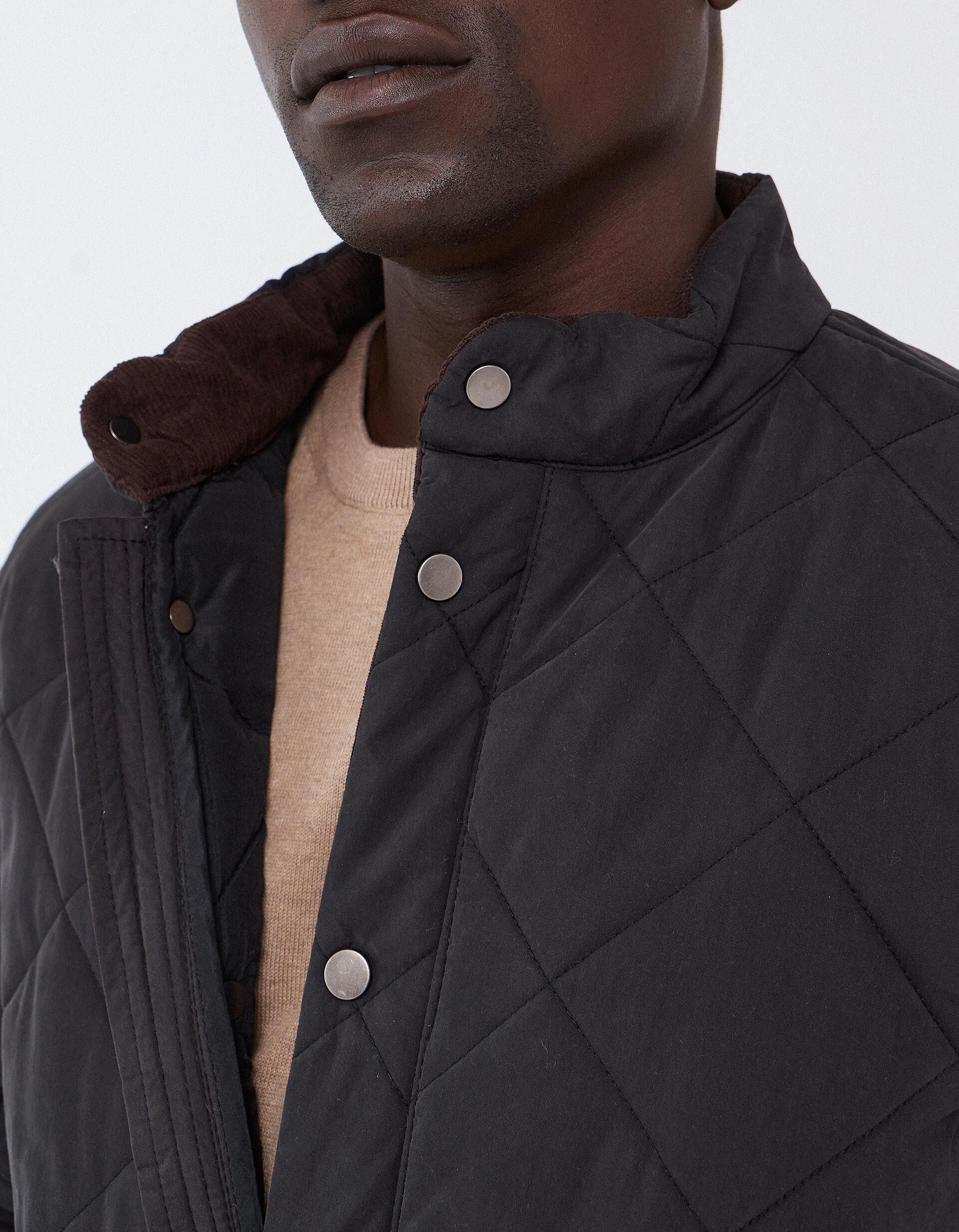 Comprar Online Casaco Acolchoado Leve, Homem, Preto