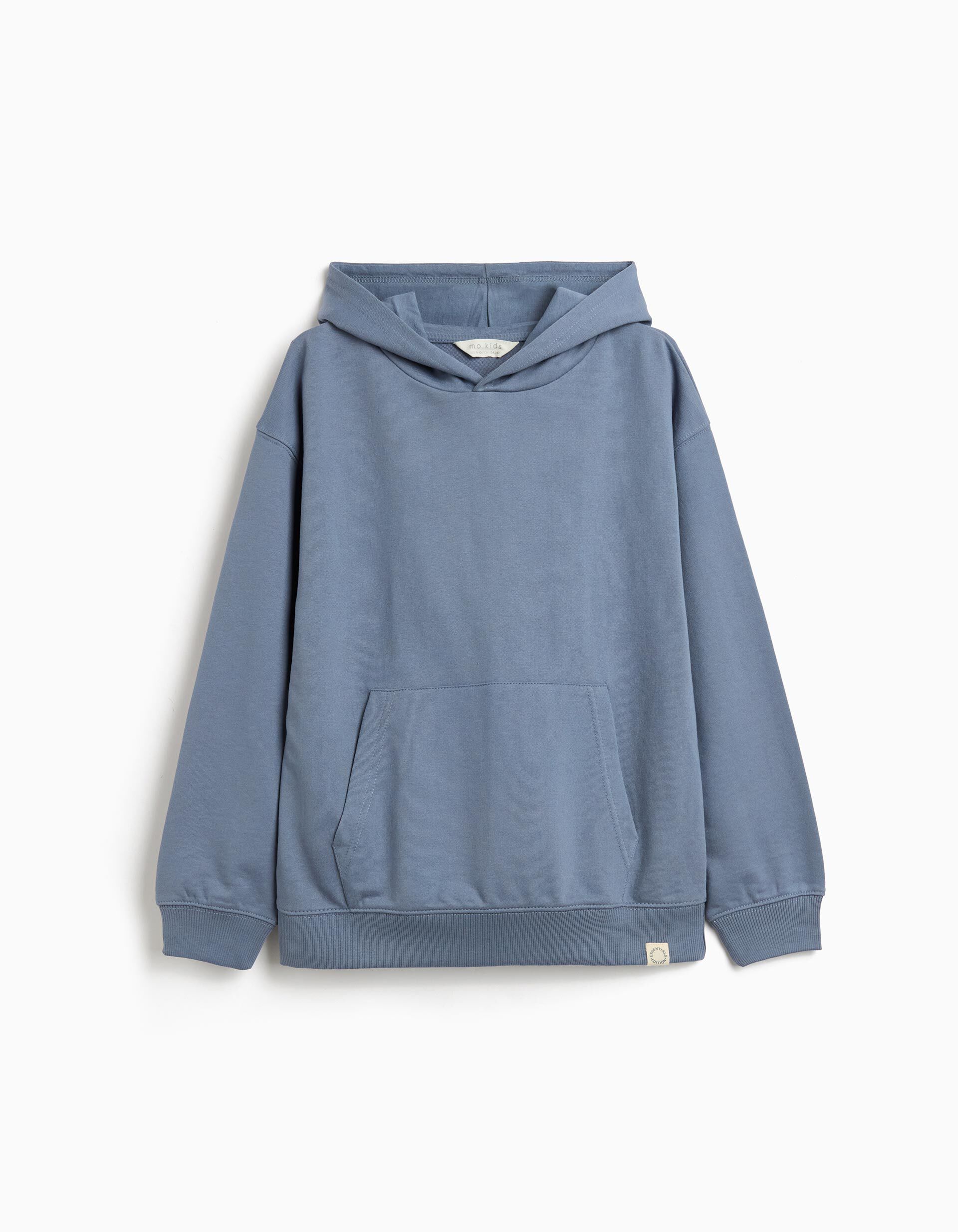 Comprar Online Sweatshirt de Felpa Capuz, Menino, Azul