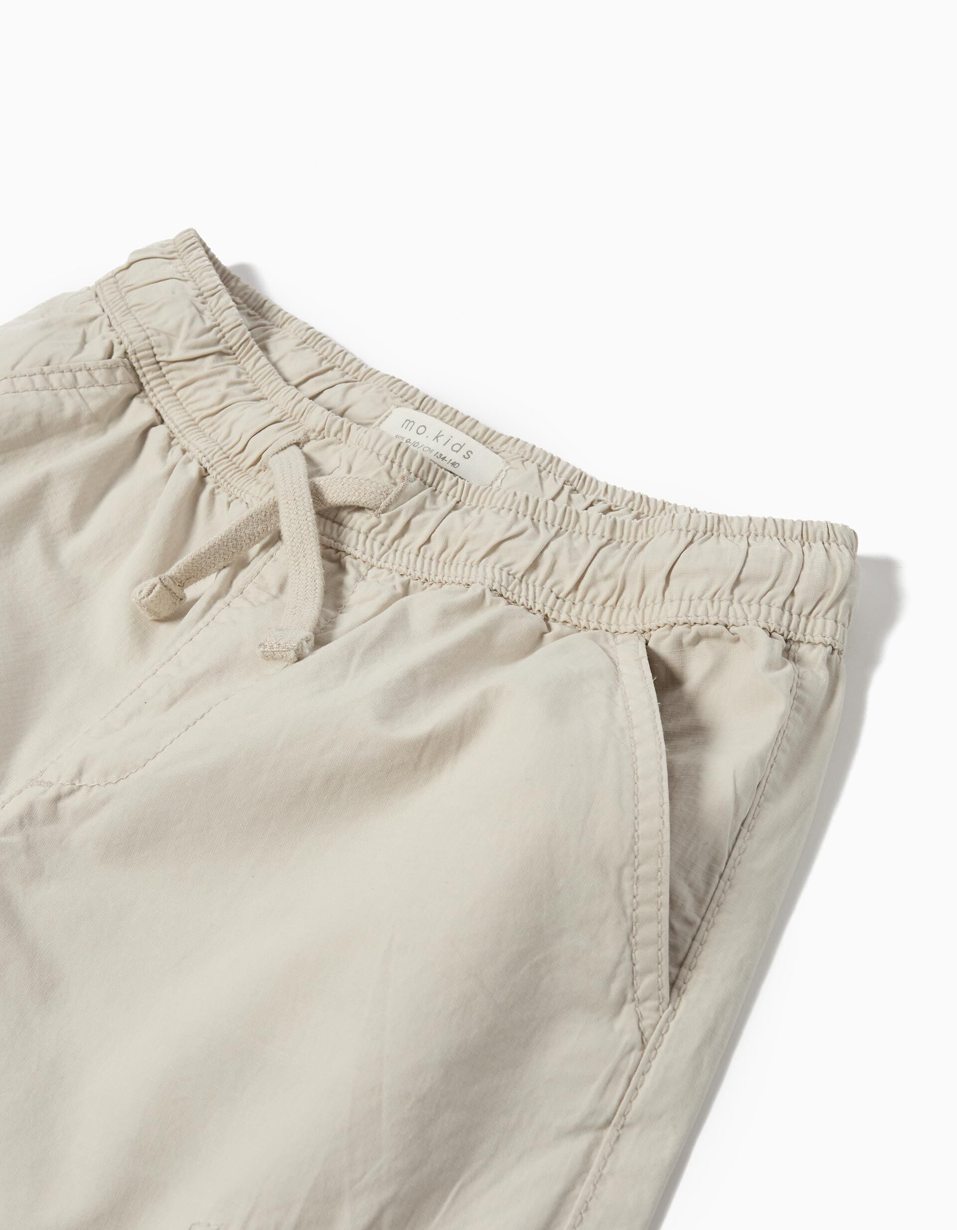 Comprar Online Cal&ccedil;&otilde;es Cargo, Menino, Cinzento Claro