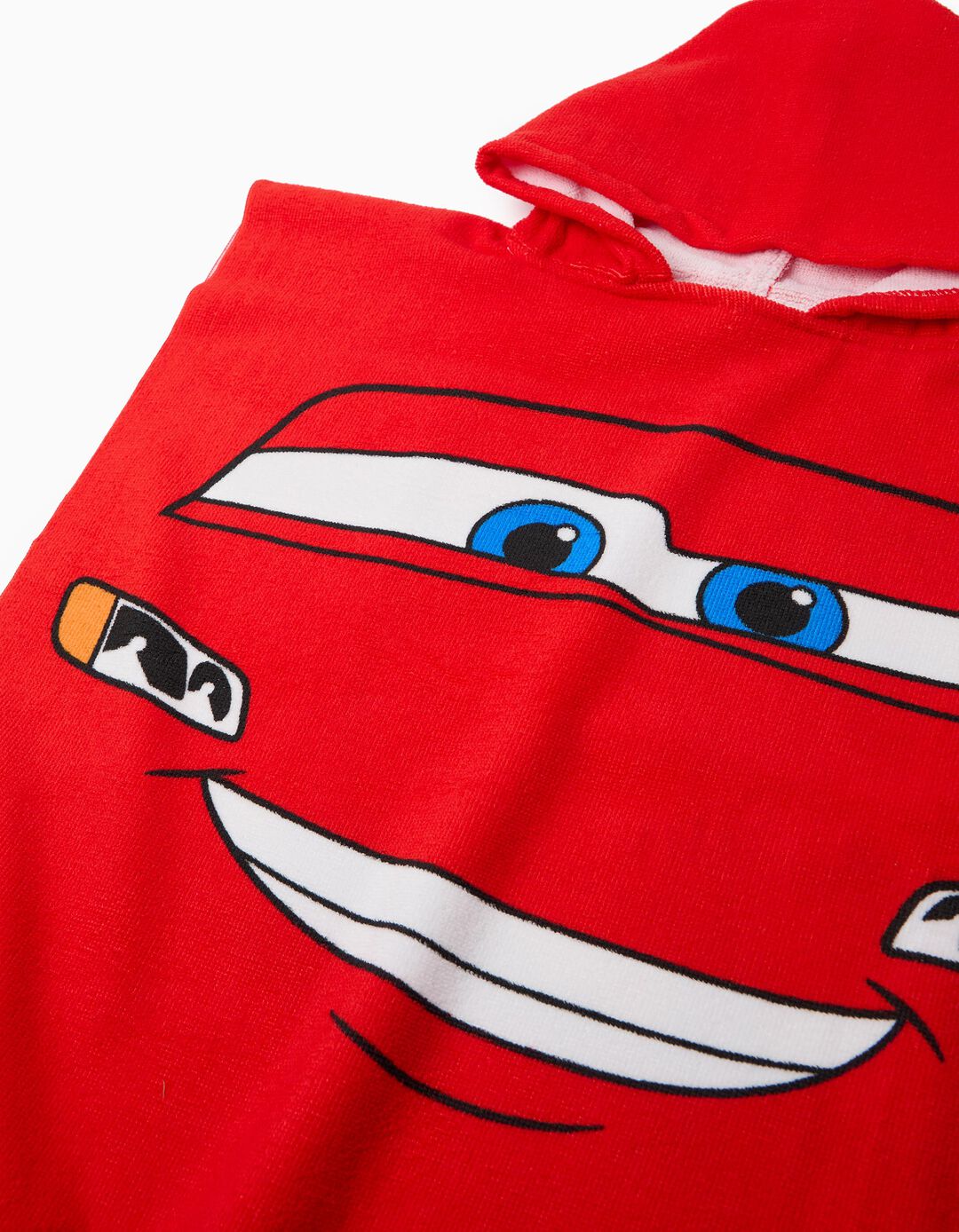 Poncho 'Cars', Menino, Vermelho