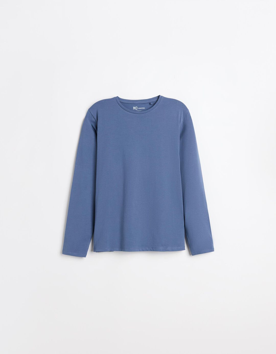 T-shirt de Manga Comprida, Mulher, Azul Escuro