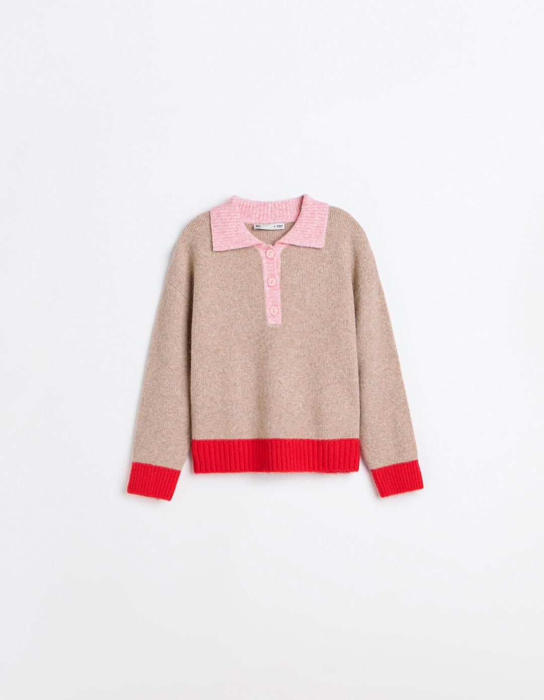 Polo De Malha, Mulher, Bege