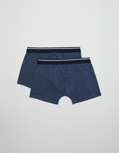 2 Pairs of Assorted Stretch Boxers for Men