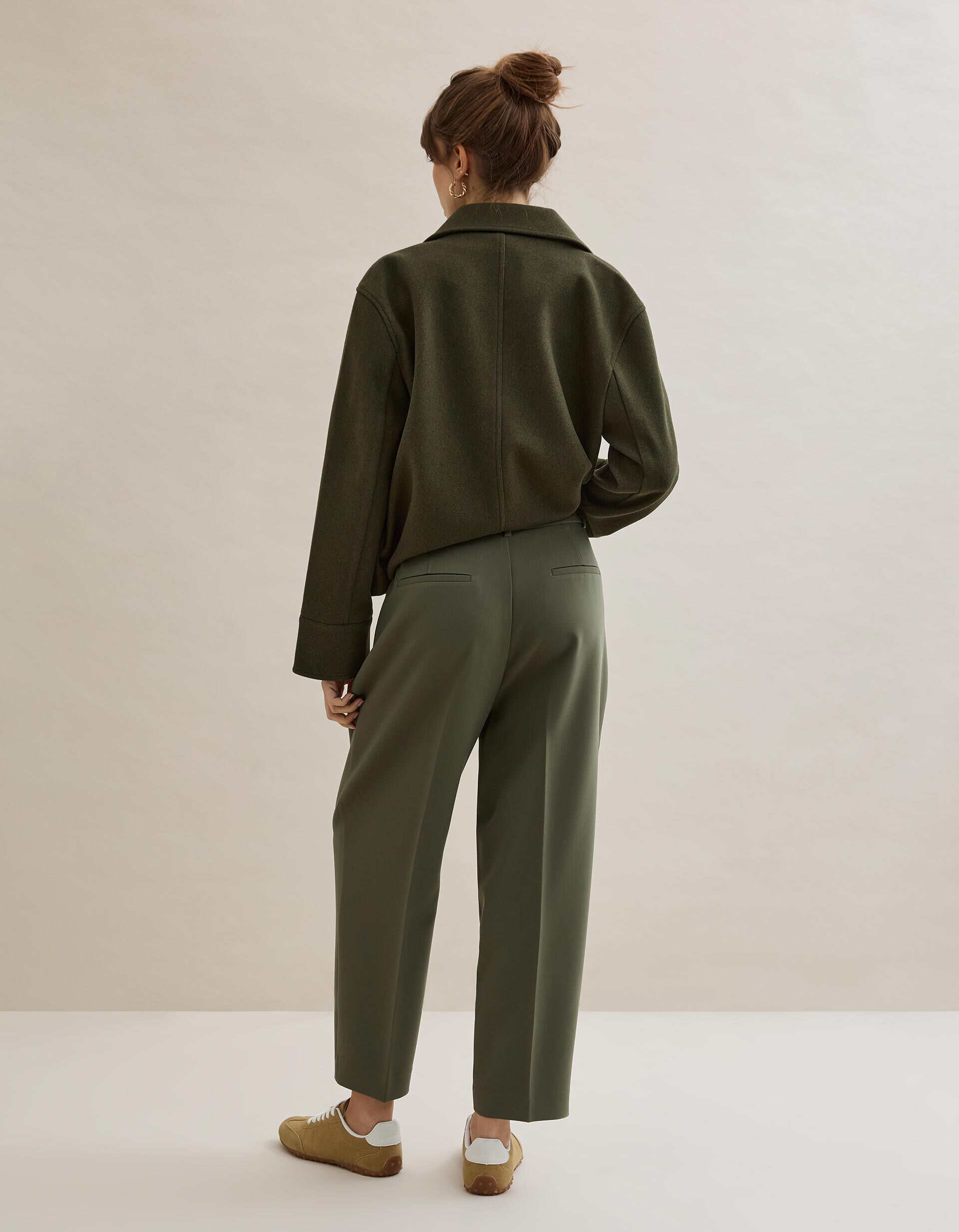 Comprar Online Cal&ccedil;as, Mulher, Verde Escuro