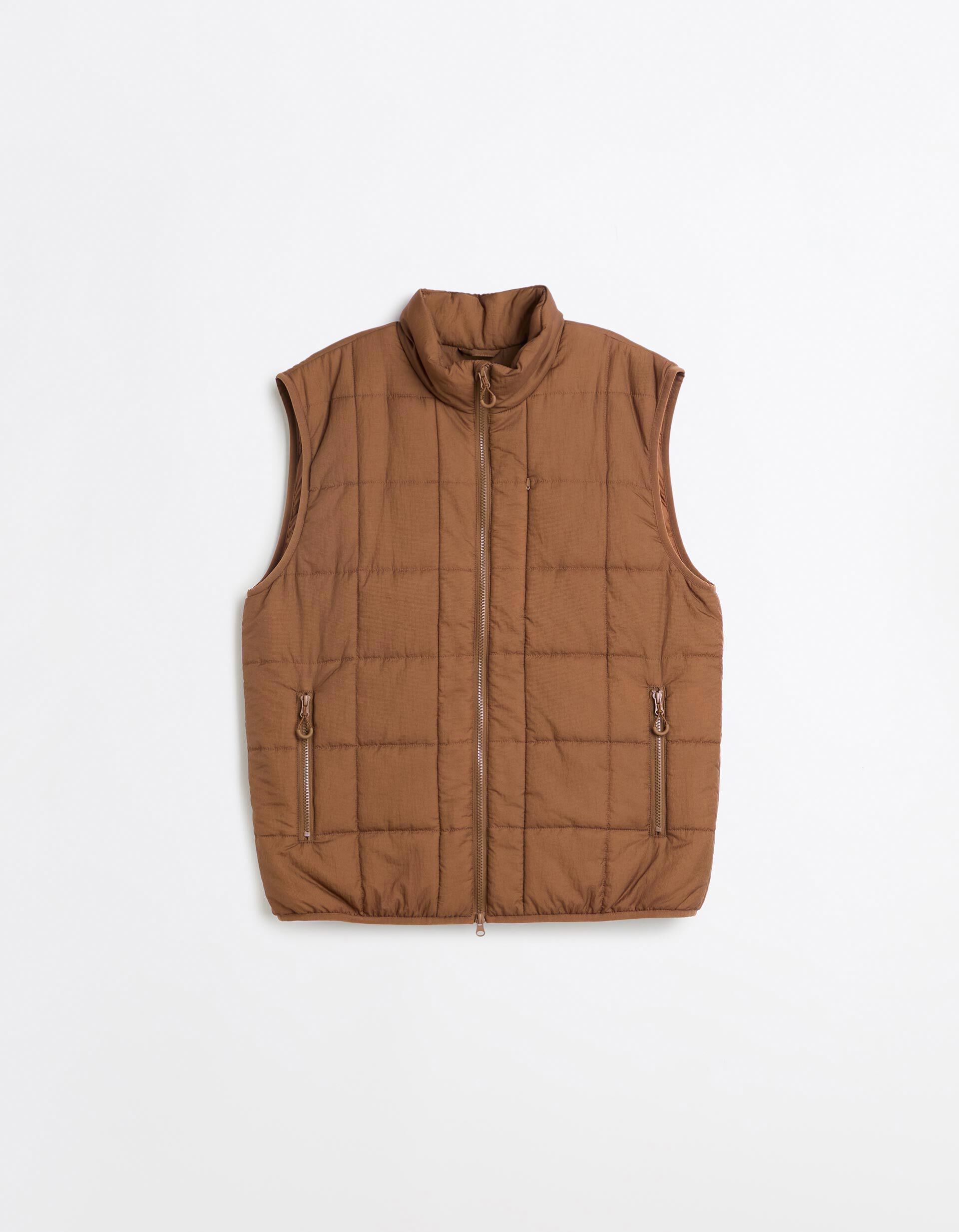 Comprar Online Colete Acolchoado, Homem, Castanho