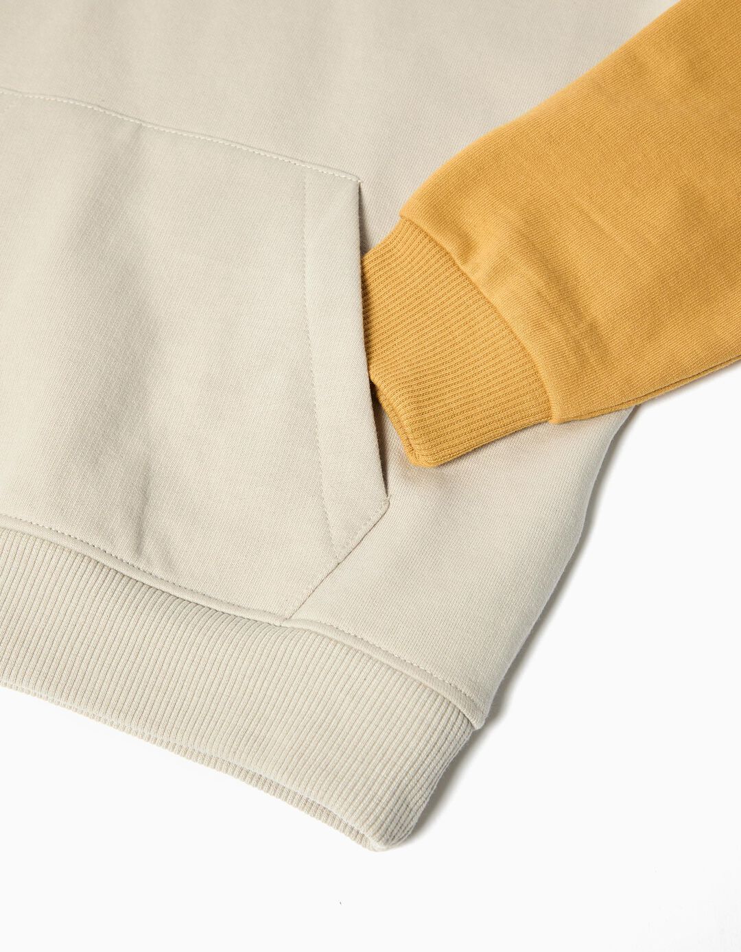 Sweatshirt de Felpa Capuz, Menino, Cinzento