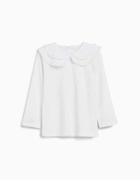 Comprar Online T-shirt Manga Comprida, Menina, Branco