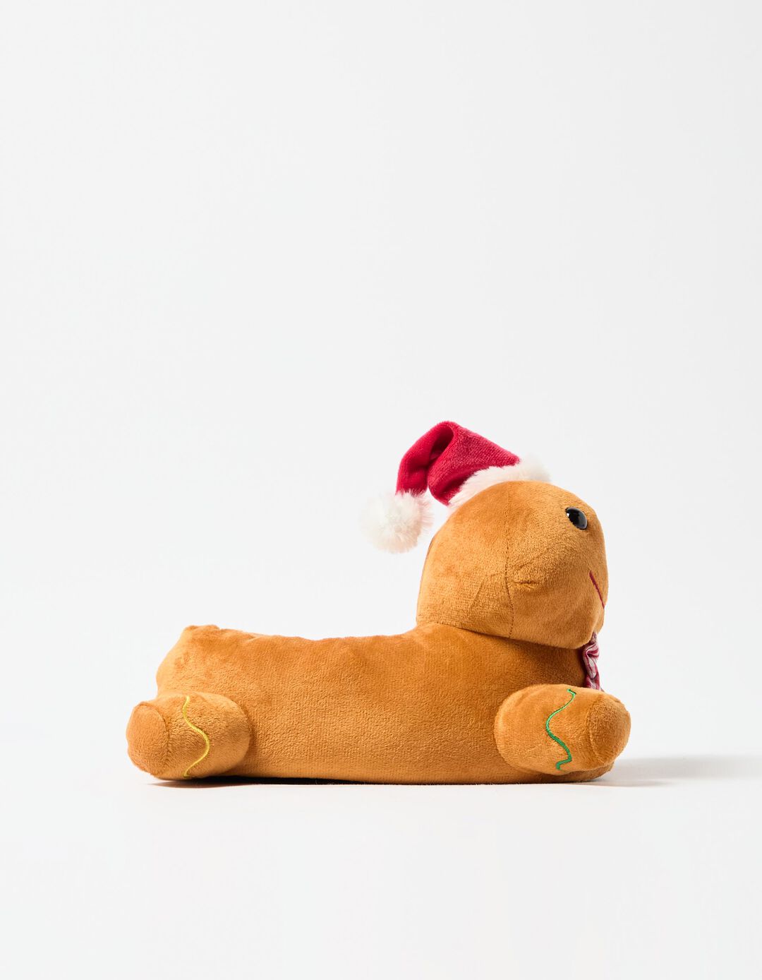 Chinelos de Quarto de Natal, Mulher, Bege