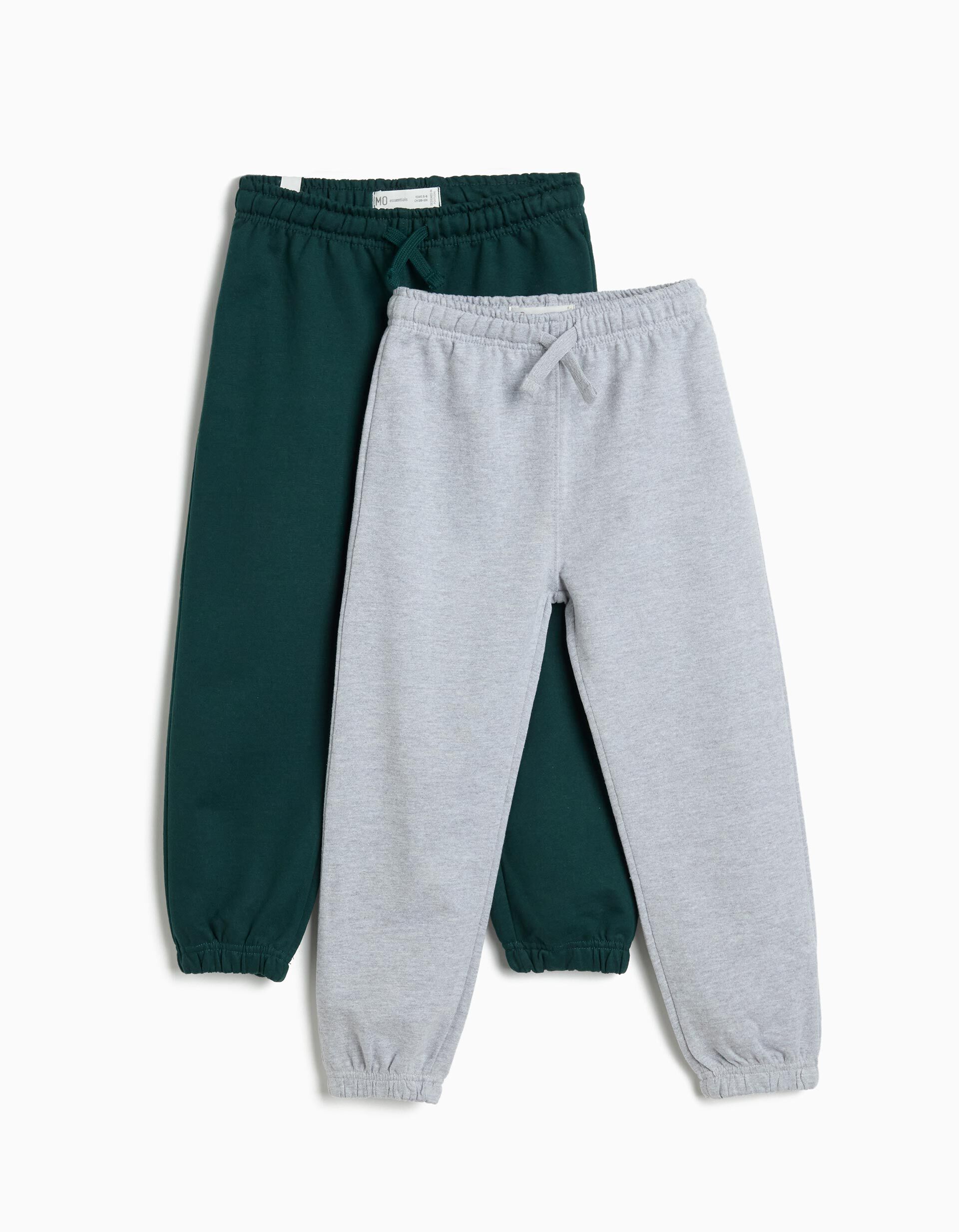 Comprar Online Pack 2 Joggers de Felpa, Menino, Verde Escuro