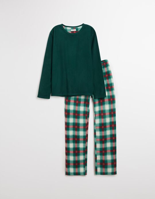 Comprar Online Pijama Polar Natal, Homem, Verde Escuro