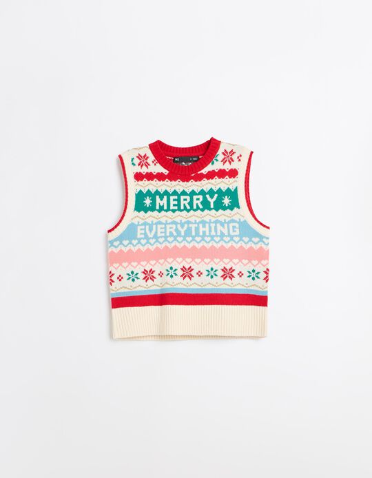 Comprar Online Colete De Natal, Mulher, Cru