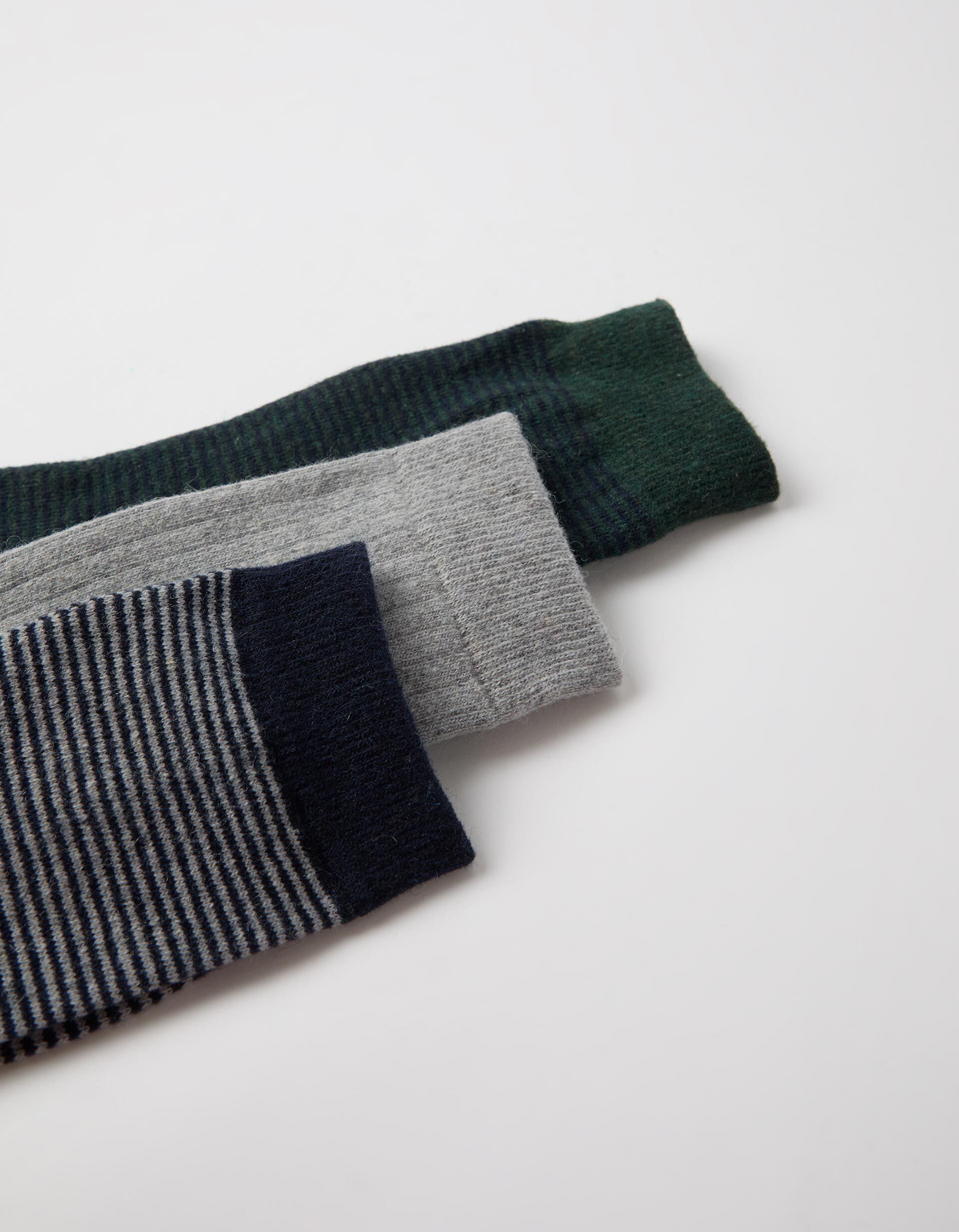 Comprar Online Pack 3 Pares De Meias, Homem, Cinzento
