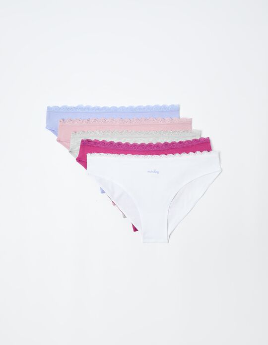 Comprar Online Pack 5 Cuecas, Mulher, Multicor