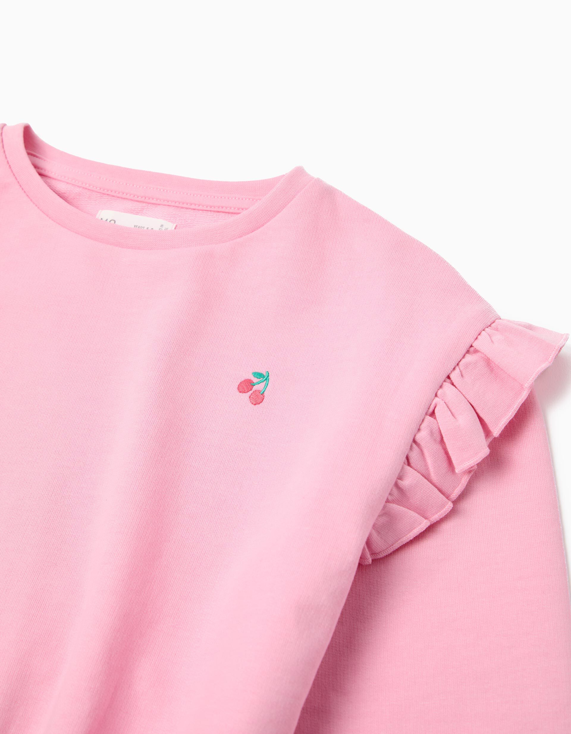 Comprar Online Sweatshirt de Felpa, Menina, Rosa