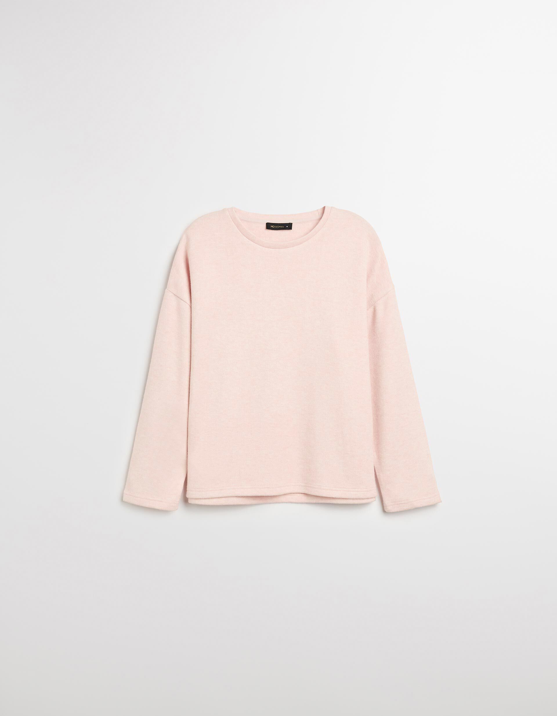 Comprar Online T-shirt de Manga Comprida, Mulher, Rosa