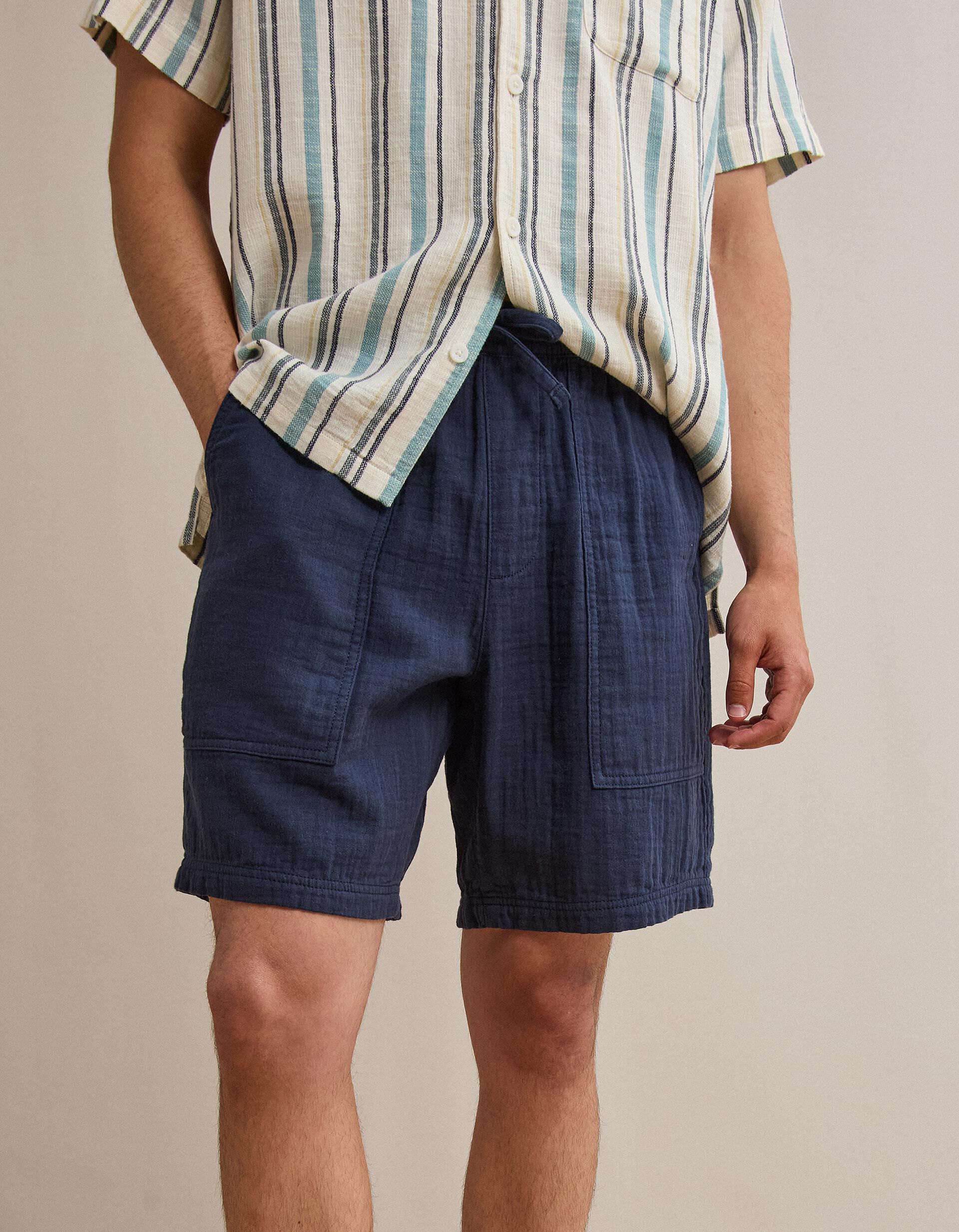 Comprar Online Cal&ccedil;&otilde;es, Homem, Azul Escuro