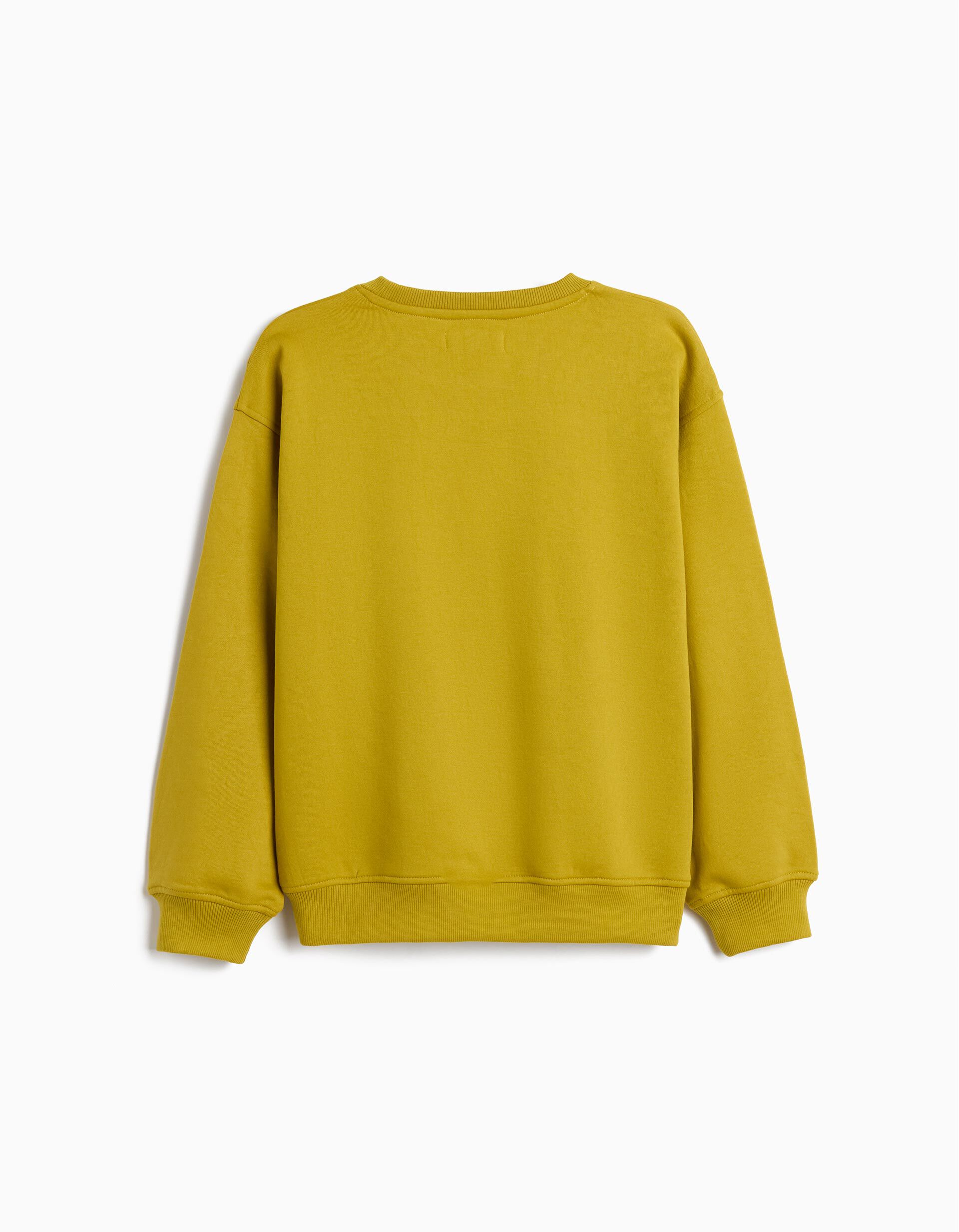 Comprar Online Sweathirt Estampada, Menino, Amarelo Escuro