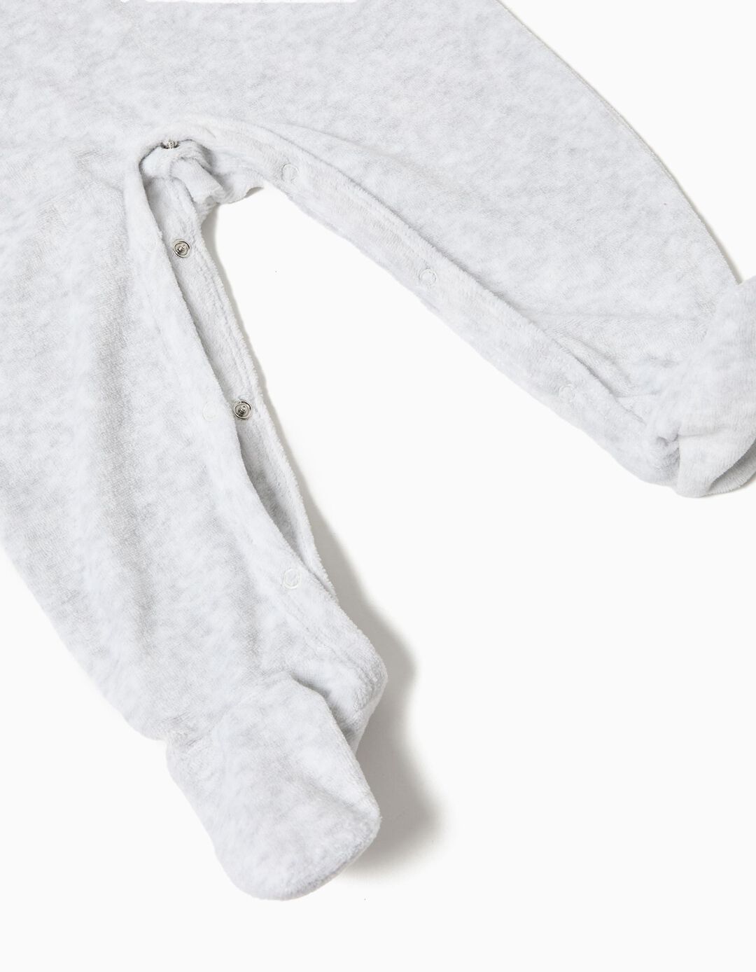 Pack 2 Babygrows, Recém-Nascido, Cinzento Claro