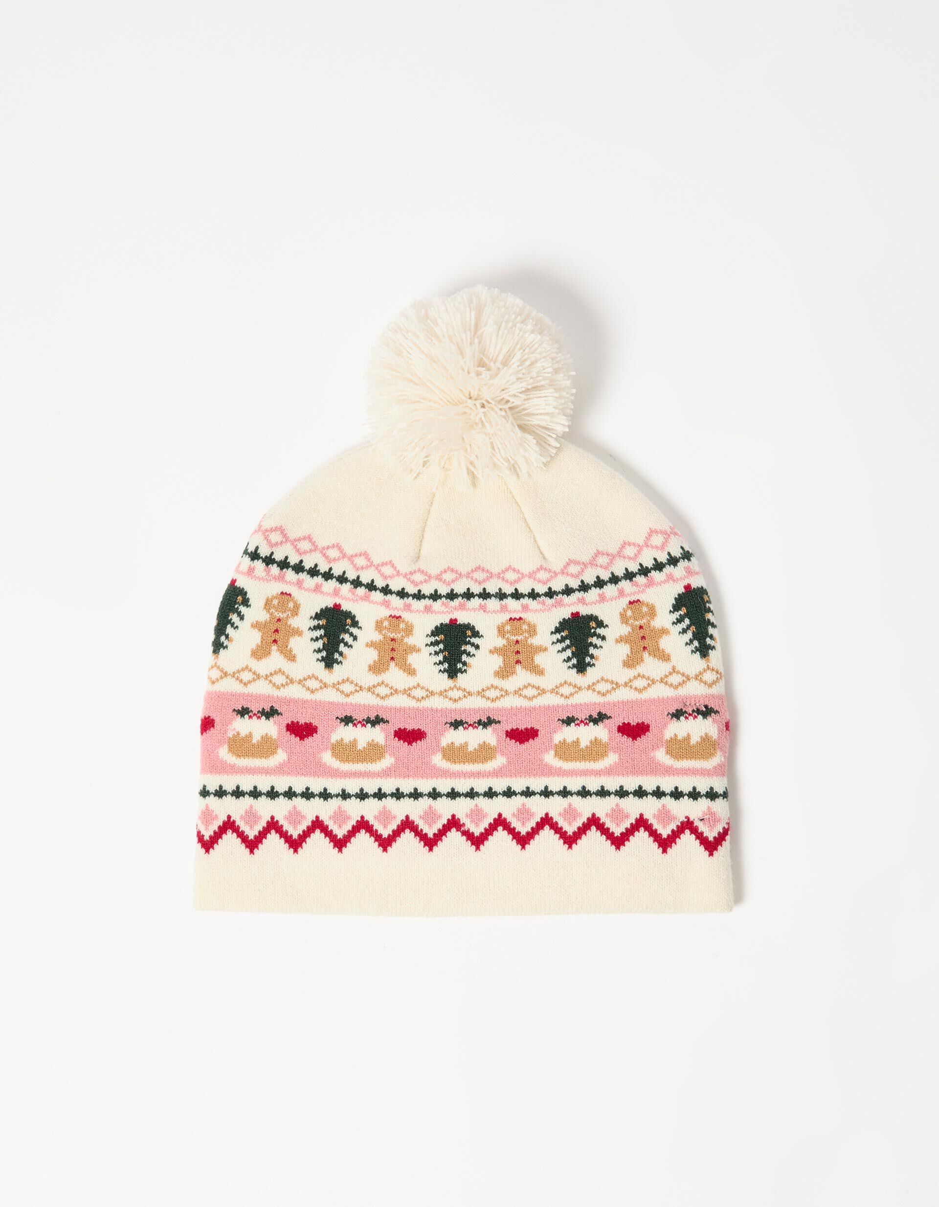 Comprar Online Gorro de Natal, Mulher, Bege Claro