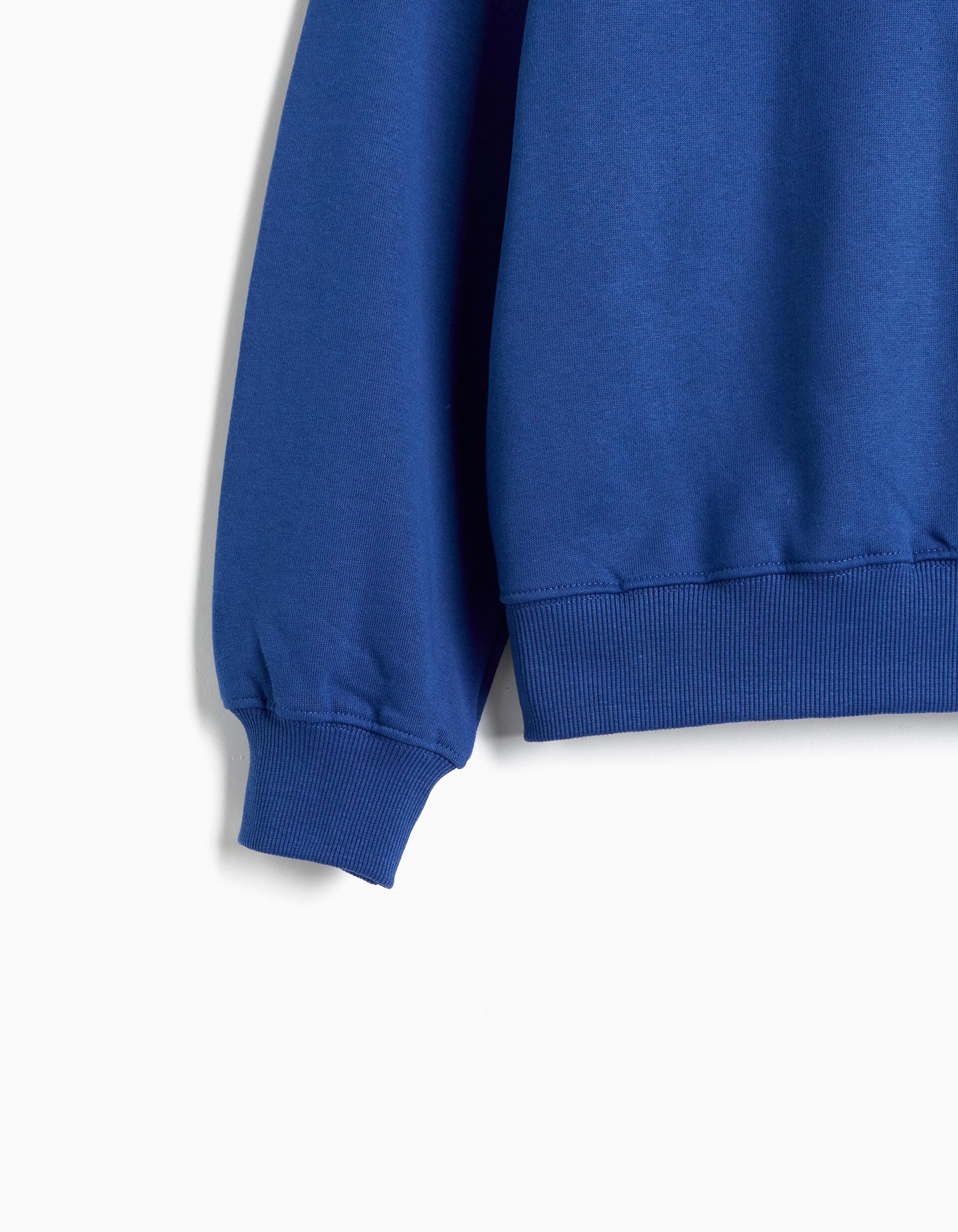 Comprar Online Sweatshirt Cardada 'Bart' Simpsons, Menino, Azul