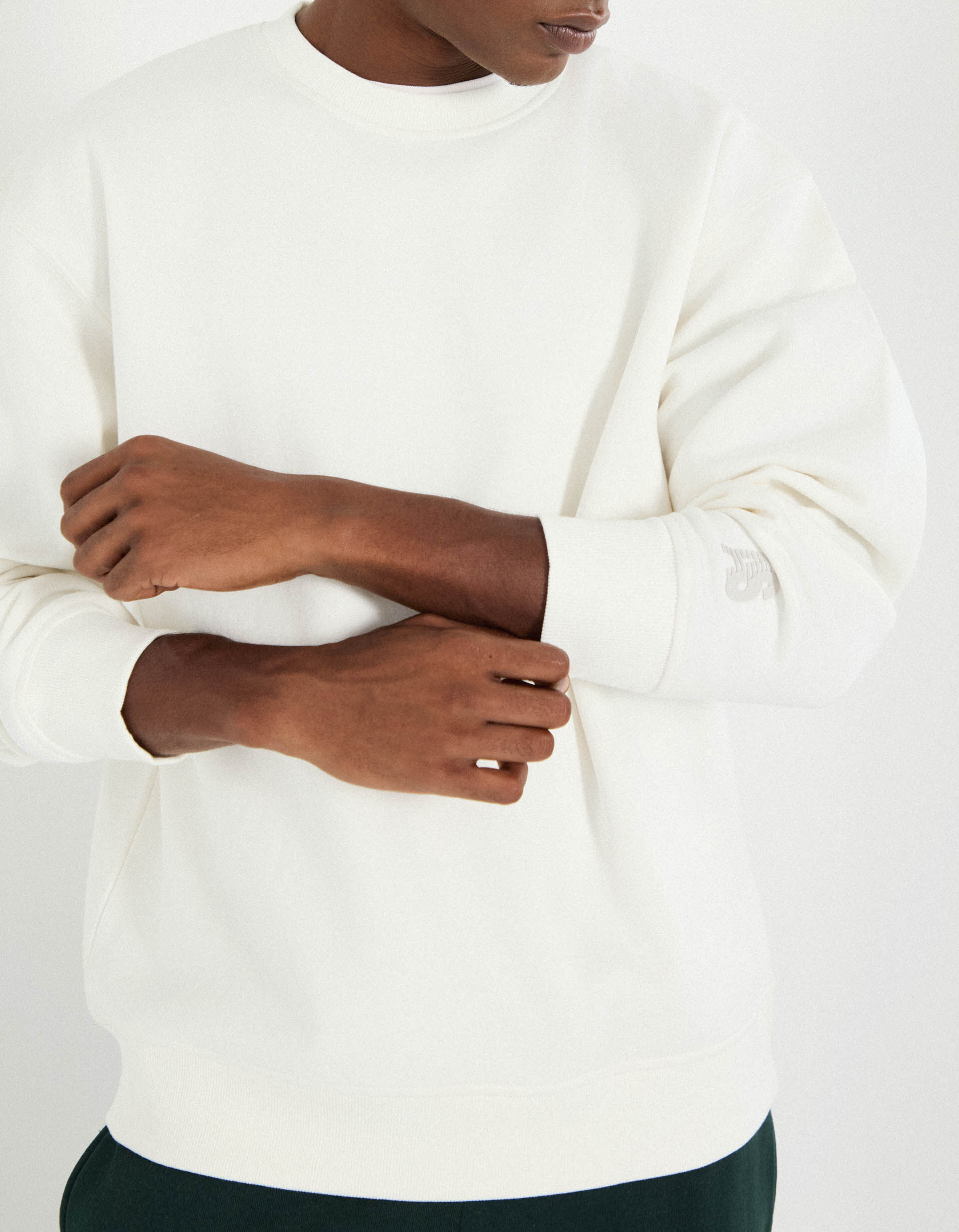Comprar Online Sweatshirt de Felpa, Homem, Branco